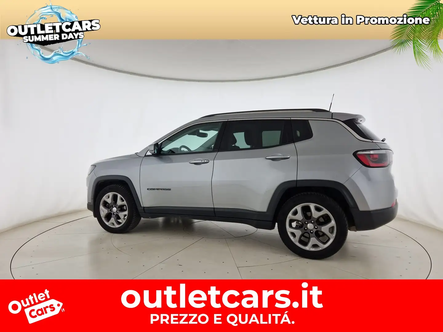 Jeep Compass 1.6 mjt limited 2wd 120cv my19 Grigio - 2