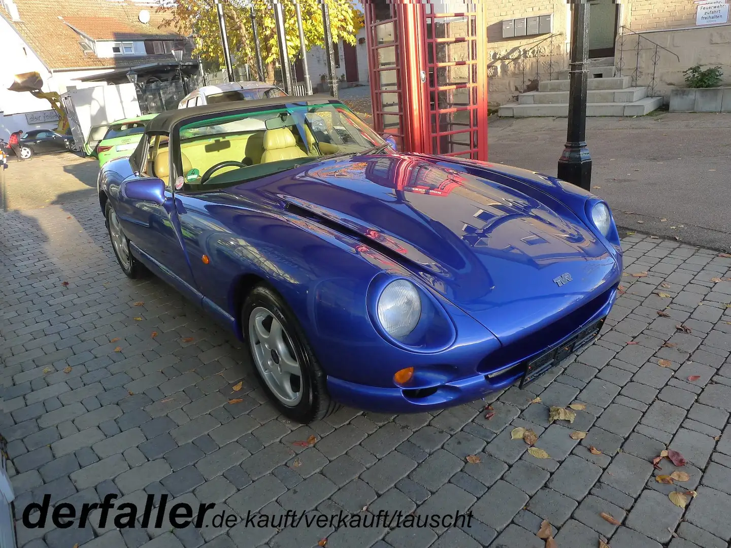 TVR Chimaera RHD 4,0 Targa/Coupe/ Einziger mit Klima Blau - 1
