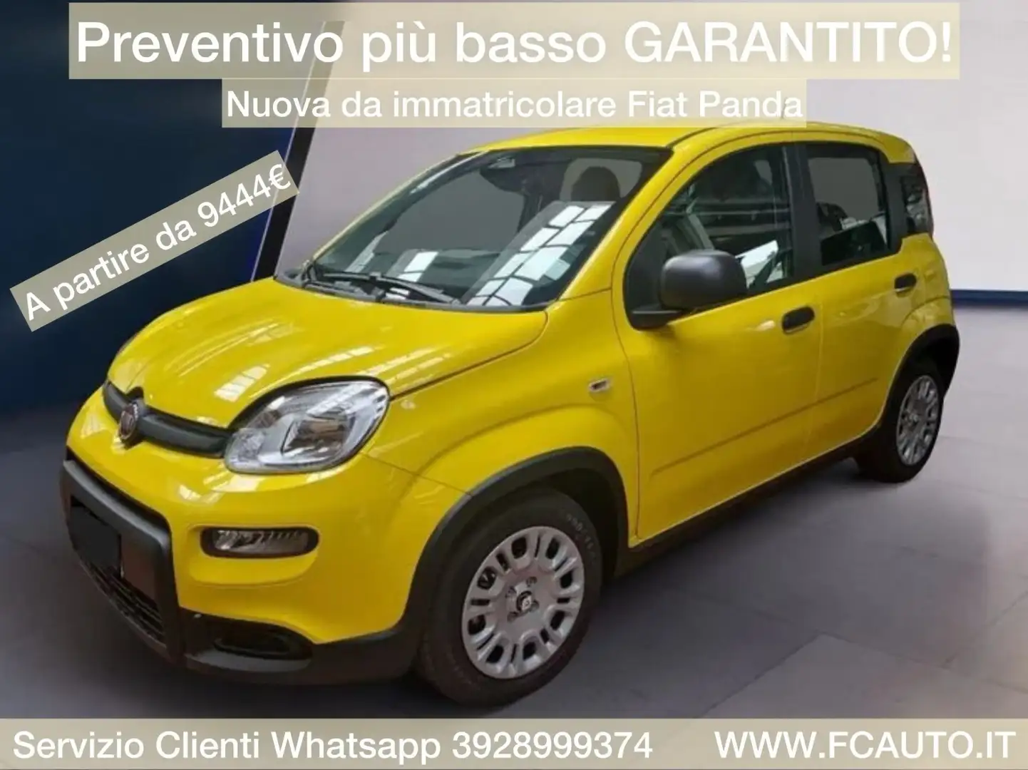 Fiat Panda 1.0 FireFly S&S Hybrid Giallo - 1
