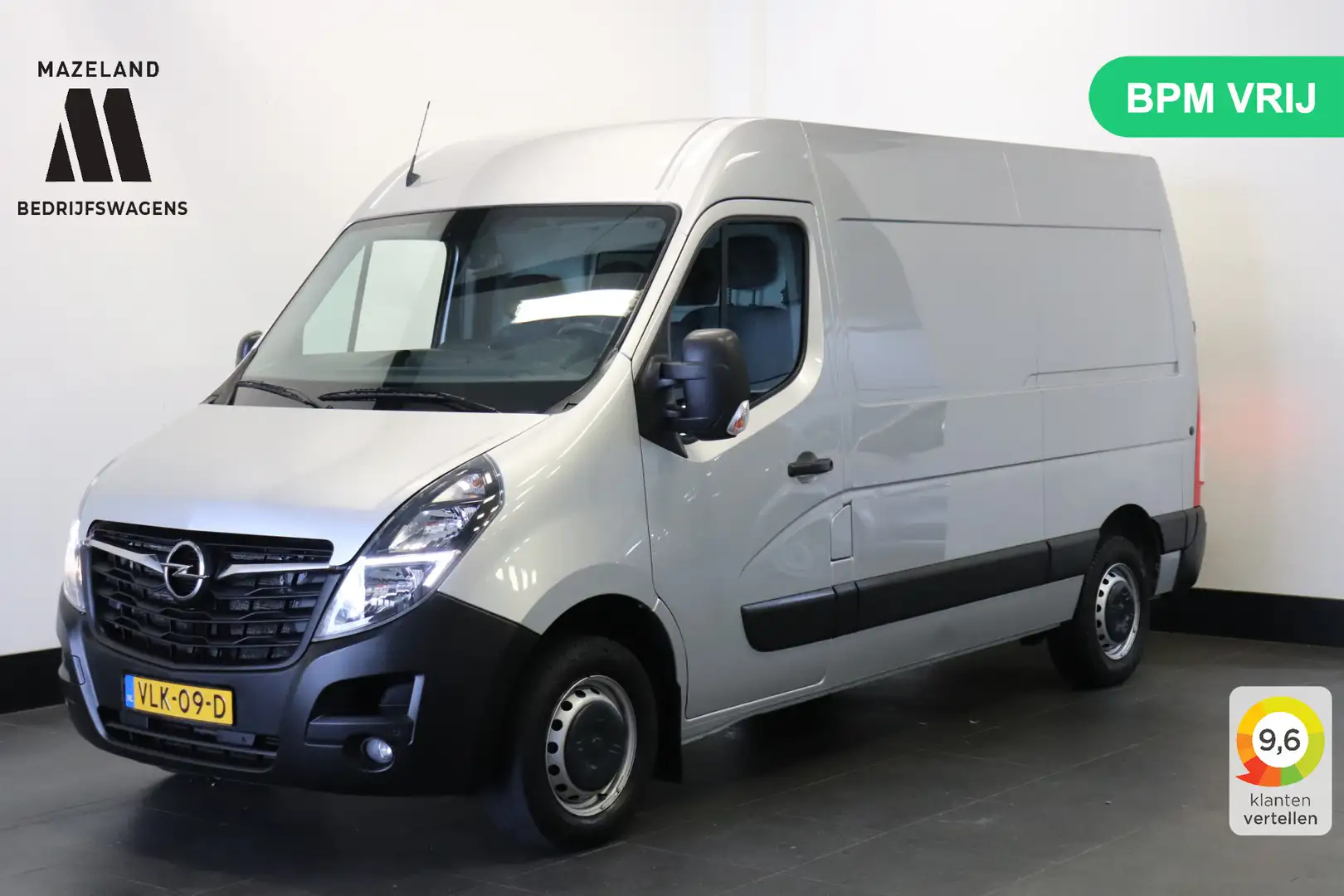 Opel Movano 2.3 Turbo L2H2 136PK EURO 6 - AC/climate - Cruise Zilver - 1