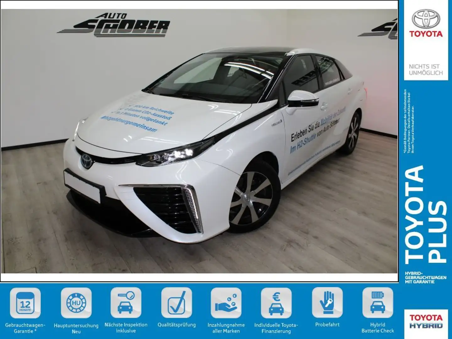 Toyota Mirai Mirai Brennstoffzellenfahrzeug deutsches Modell Alb - 1