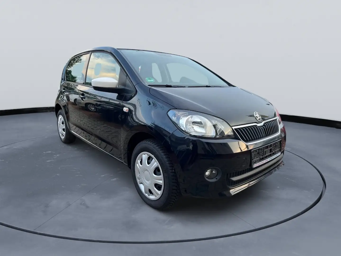 Skoda Citigo Active+SOUND+Klima+Scheckheft+1.Hand Schwarz - 1
