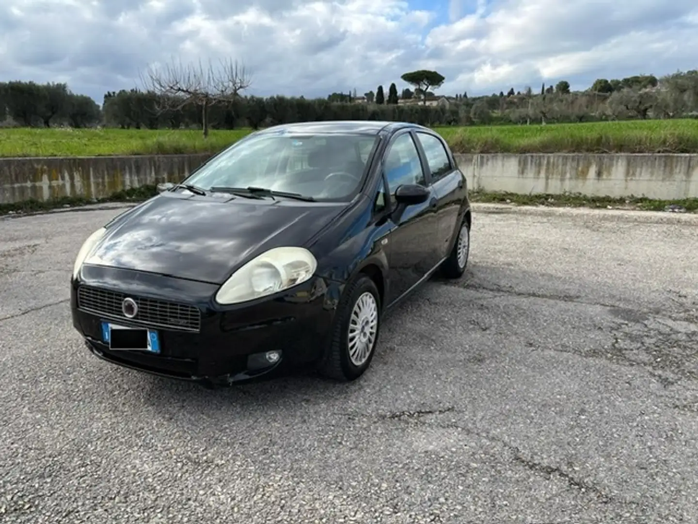 Fiat Grande Punto Grande Punto III 2005 5p 1.3 mjt 16v Dynamic 75cv Nero - 1