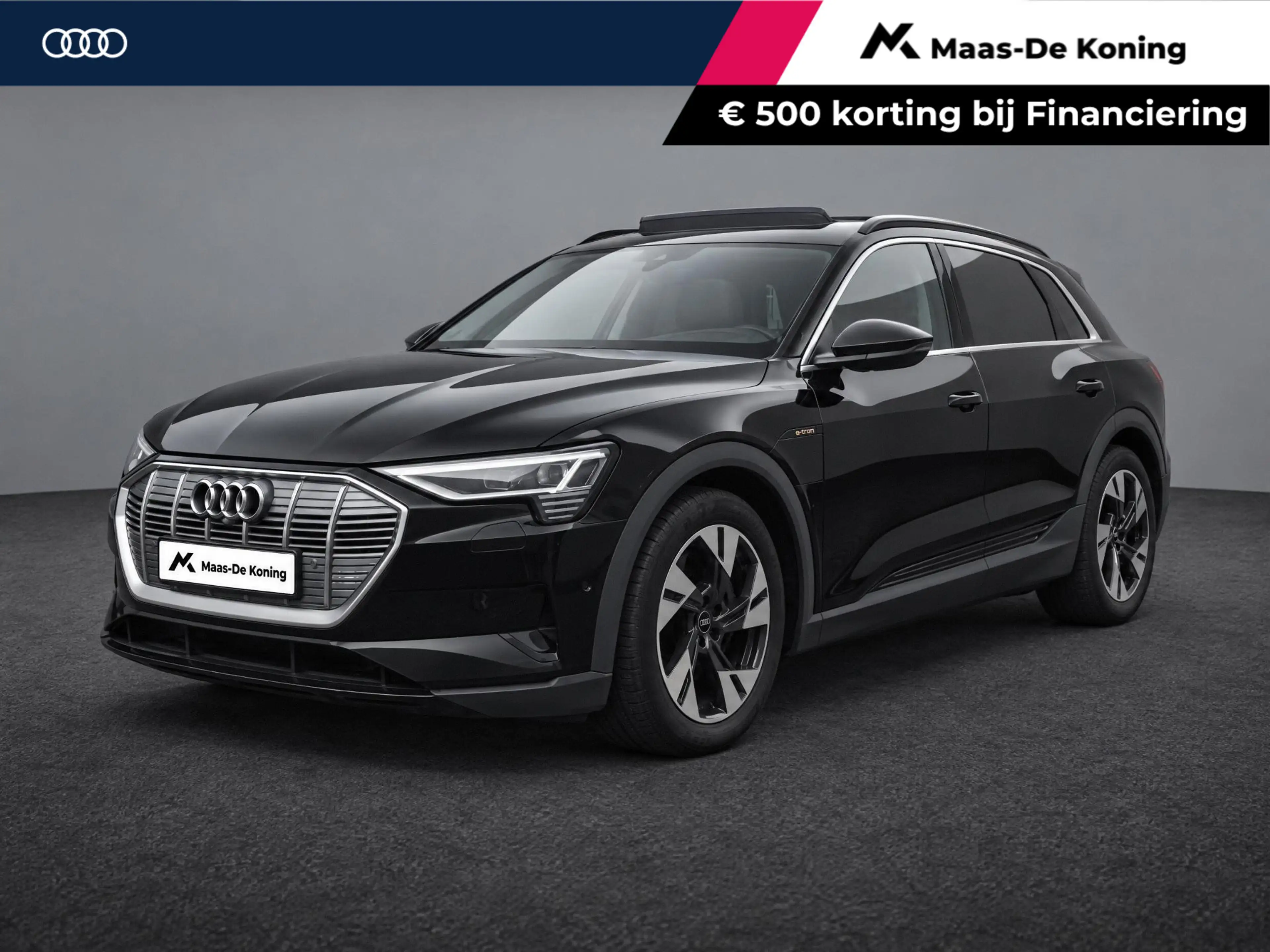 Audi e-tron 55 quattro edition 95 kWh 408pk · Panoramadak · 36