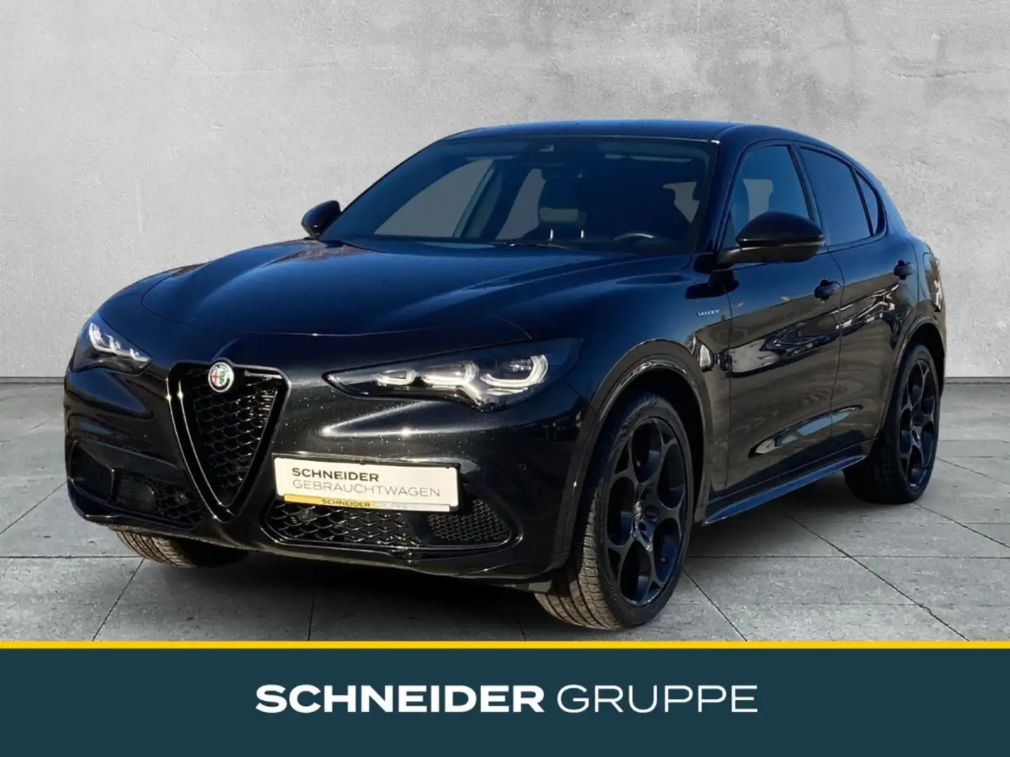Alfa Romeo Stelvio 2.2D VELOCE Q4 LED+NAVI+AHK+KAMERA+SHZ - 1