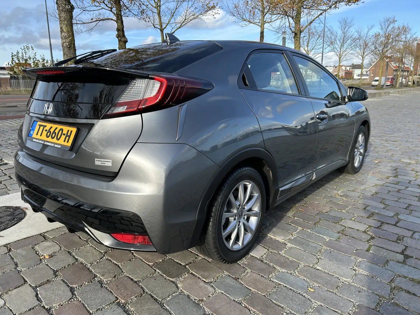 Honda Civic 1.4 Comfort Silverstone 5 deurs airco/ecc nieuwsta Gris - 2