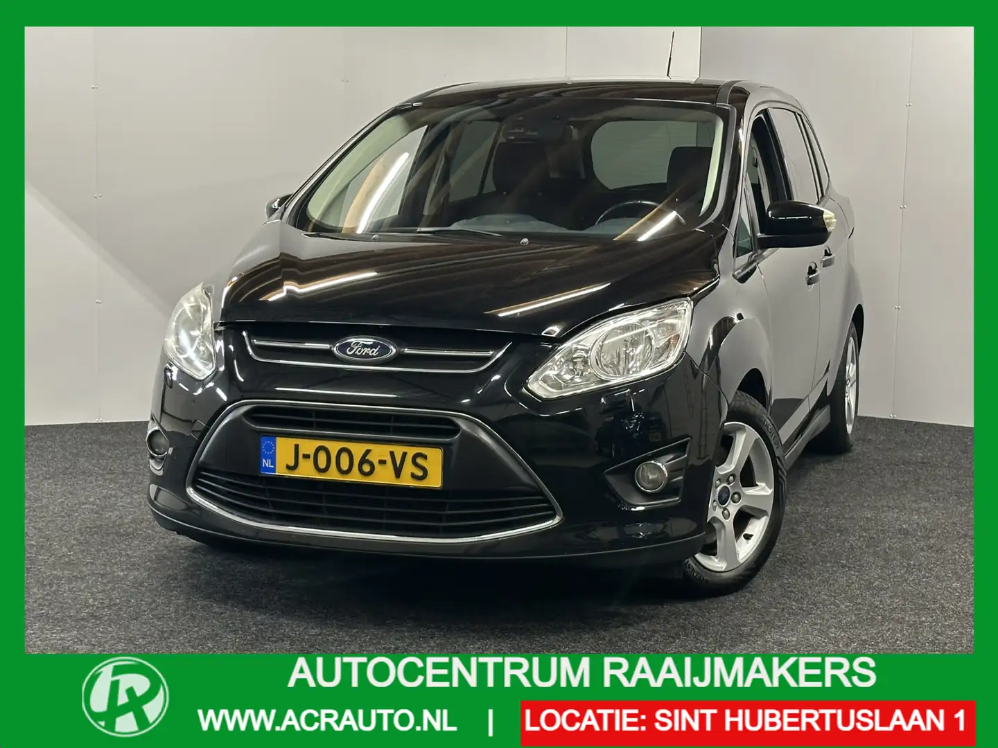 Ford Grand C-Max 1.0 7 PERSOONS AMBIENTE NAVIGATIE CRUISE CONTROL A Zwart - 1