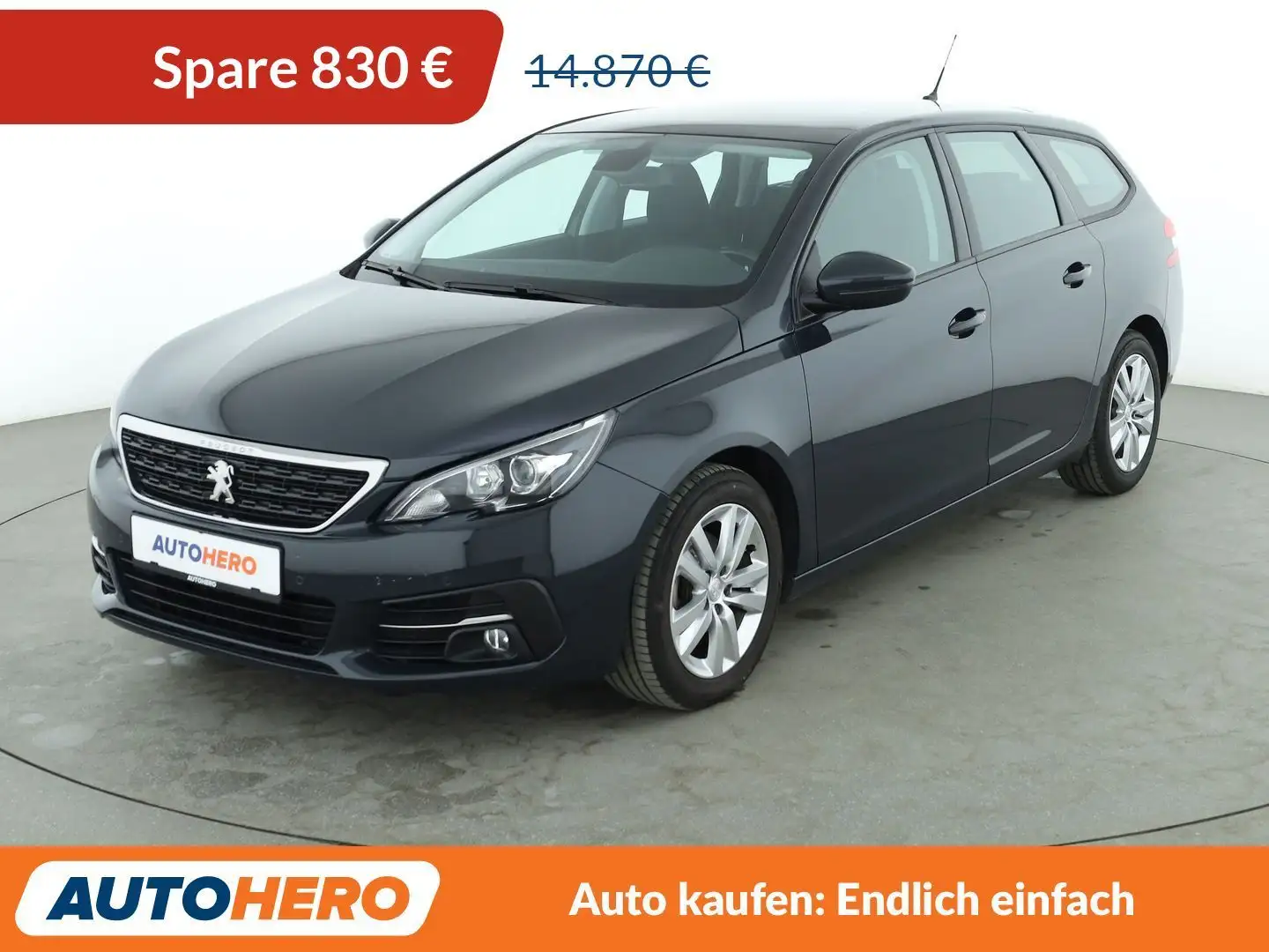 Peugeot 308 1.5 Blue-HDi Active*TEMPO*PDC*SHZ*KLIMA* Grau - 1