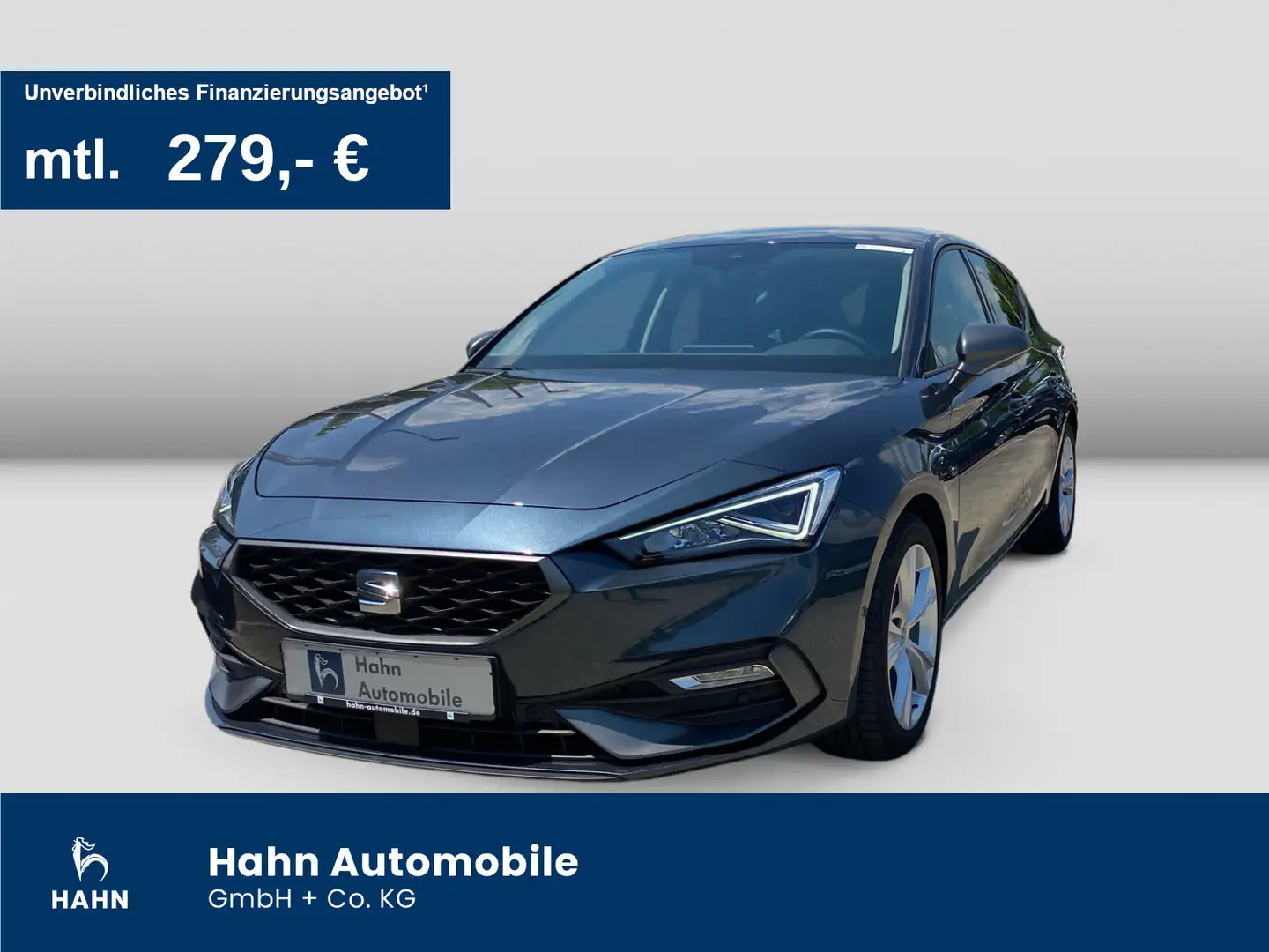 SEAT Leon 1.5TSI FR DSG ACC NAVI PDC Sitzheiz Sportsi Grigio - 1