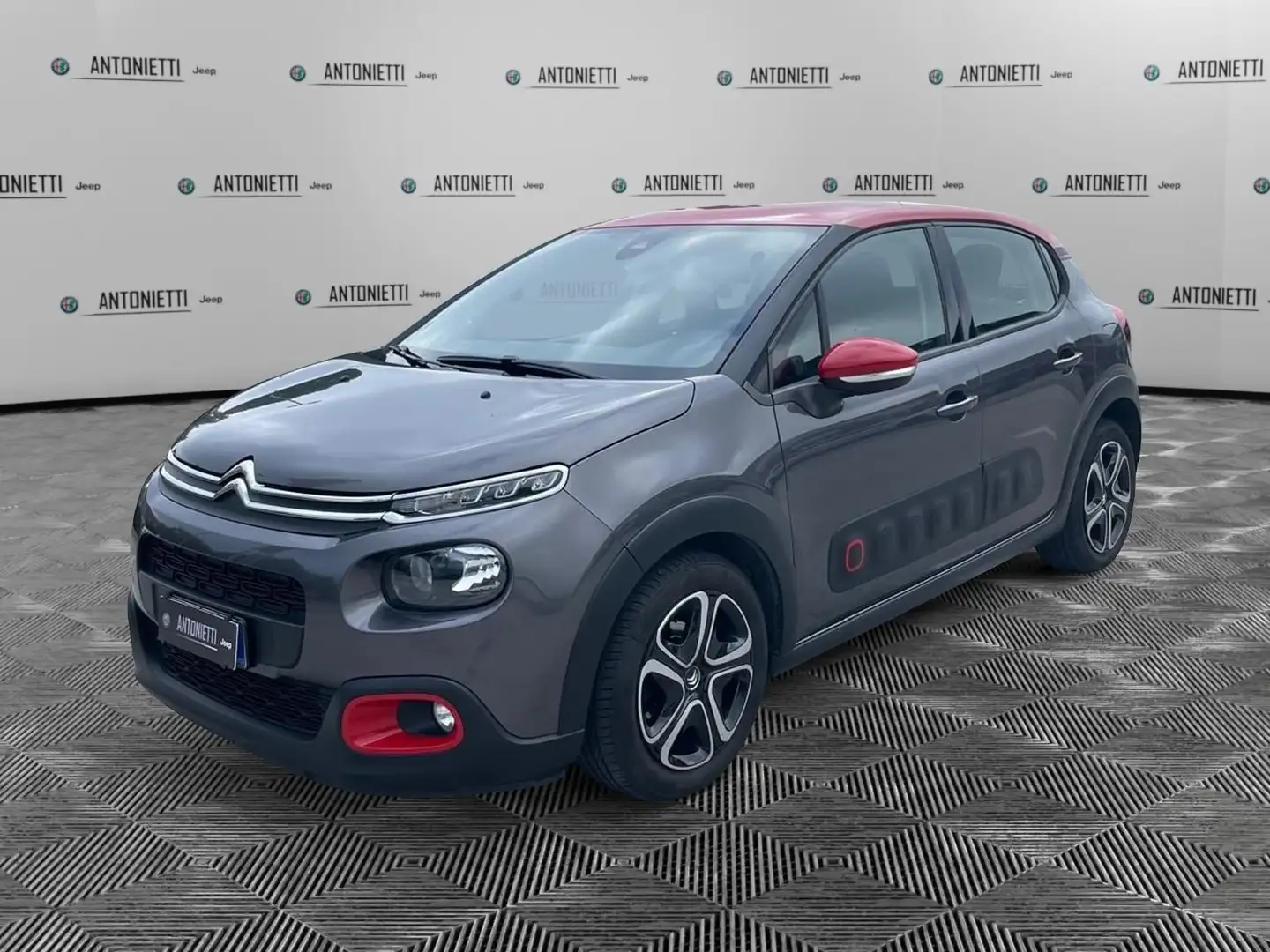 Citroen C3 C3 BlueHDi 75 S&S Shine Gris - 1