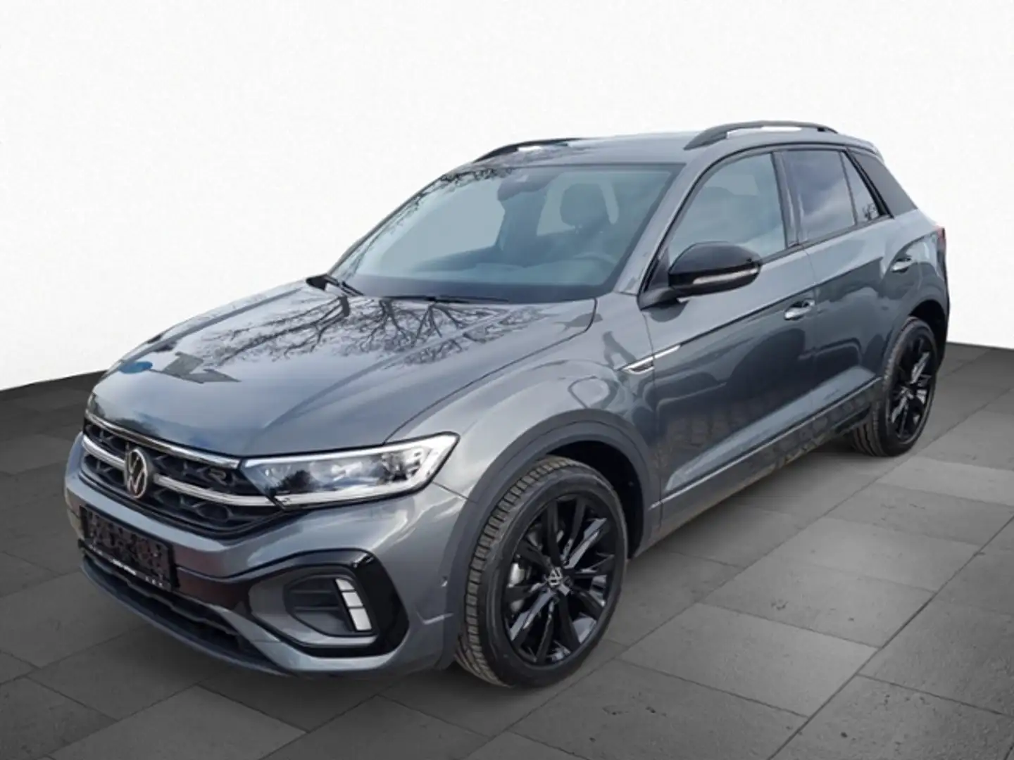 Volkswagen T-Roc R-LINE 1,5 TSI DSG BLACK STYLE NAVI LED MATRIX AH Grigio - 2