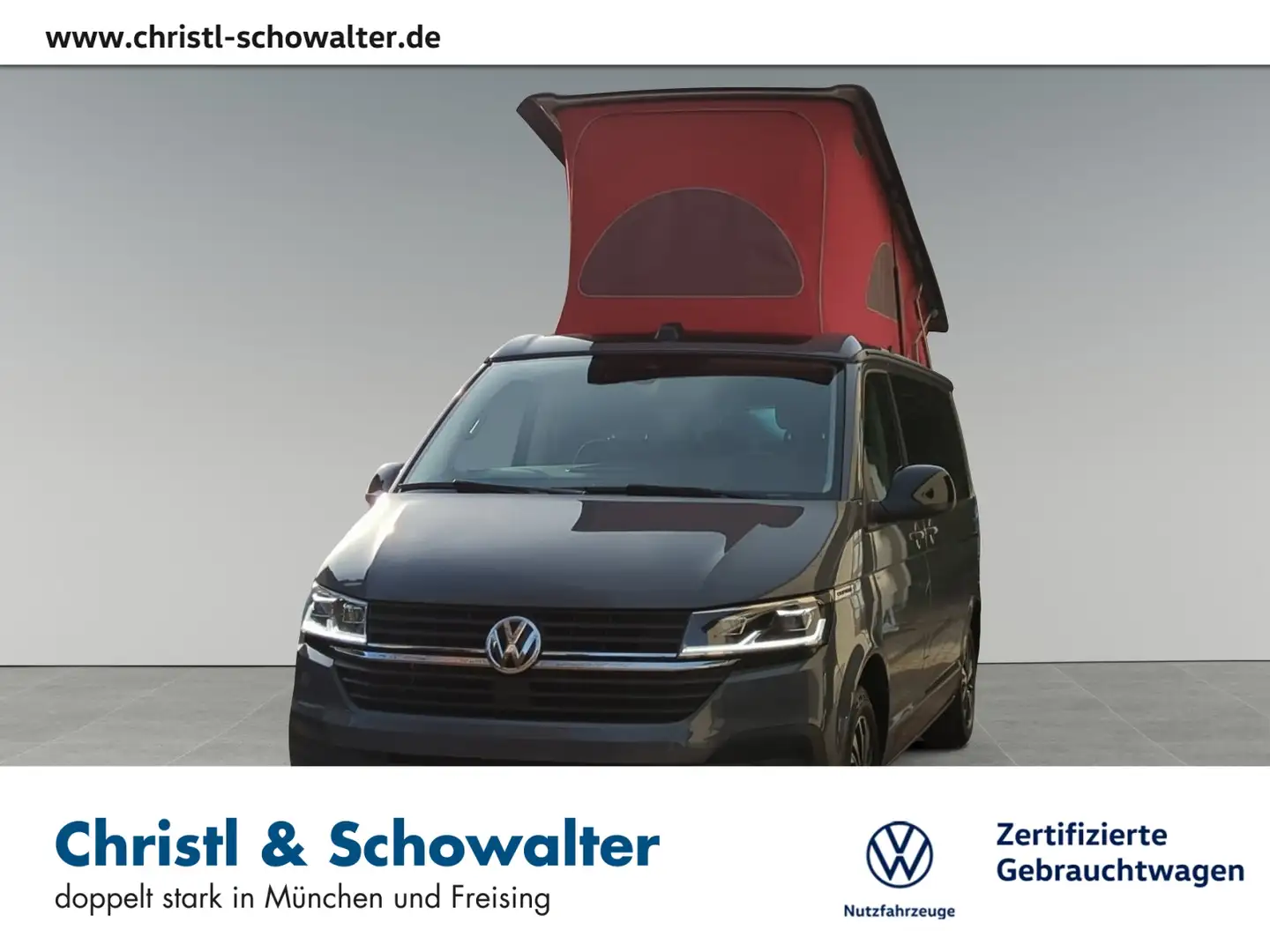 Volkswagen T6.1 California Beach 2.0 TDI DSG Tour Edition Grau - 1