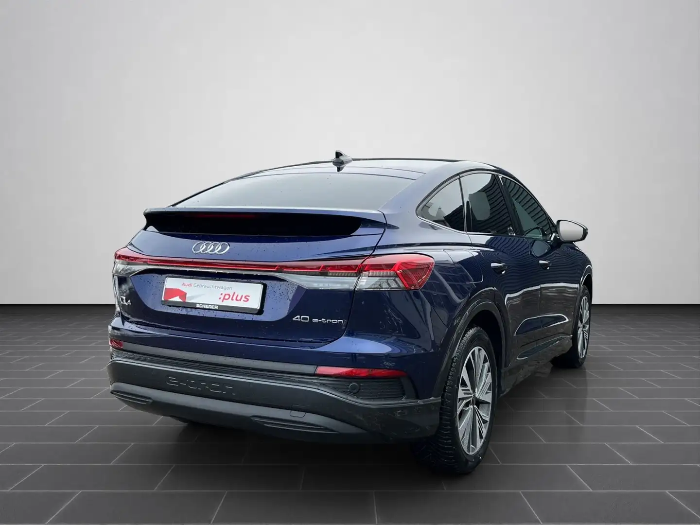 Audi Q4 e-tron Q4 Sportback 40 e-tron MATRIX KAMERA NAVI+ ACC Bleu - 2