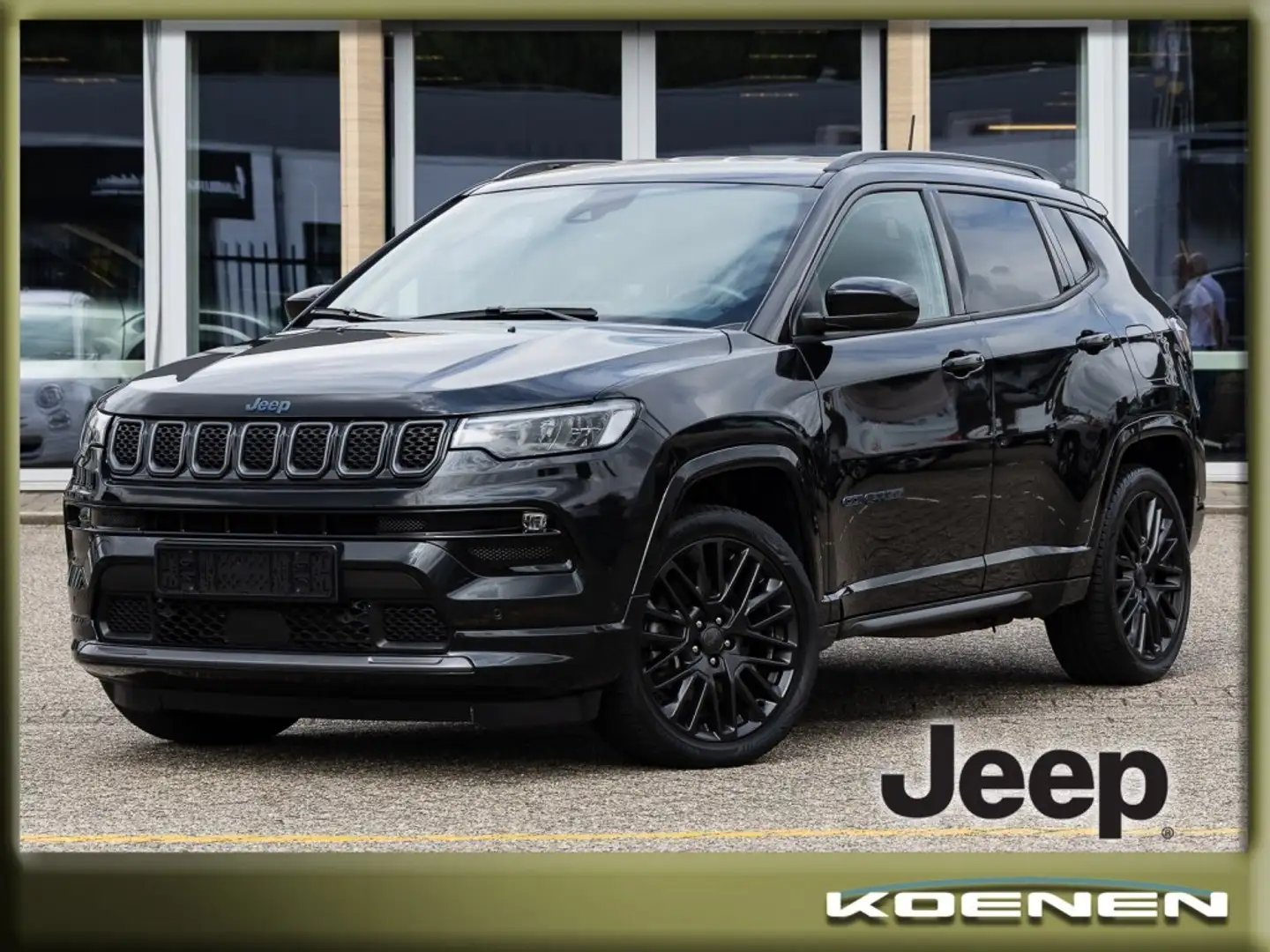 Jeep Compass 4XE 240 PHEV S ADAPTIEVE CRUISE / 19 LM / Camera/E Negro - 1