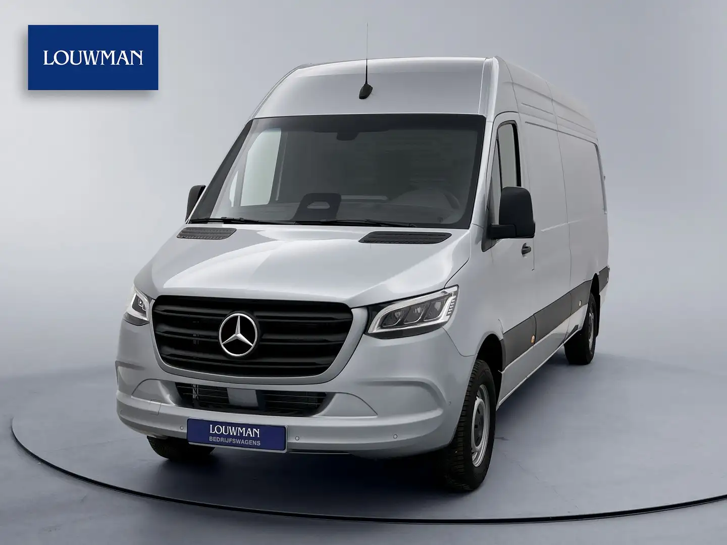 Mercedes-Benz Sprinter 317 1.9 CDI L3H2 BPM-Vrij Direct Leverbaar 3500 KG Zilver - 1