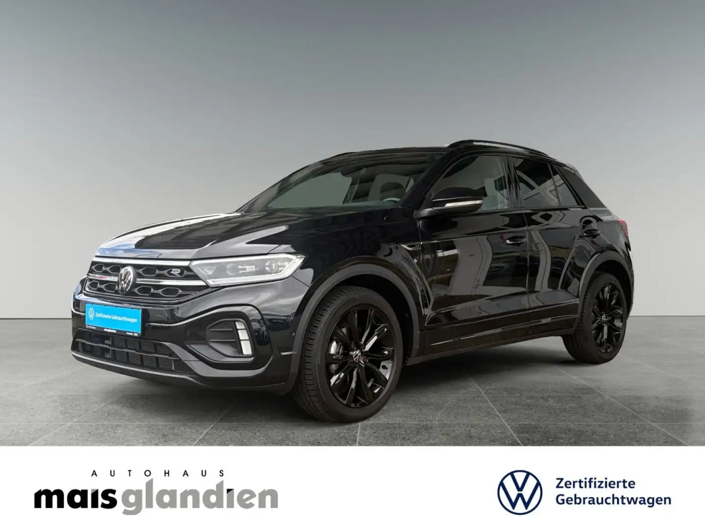 Volkswagen T-Roc 1.5 TSI R-Line AHK Navi Pano Kamera LED Noir - 1