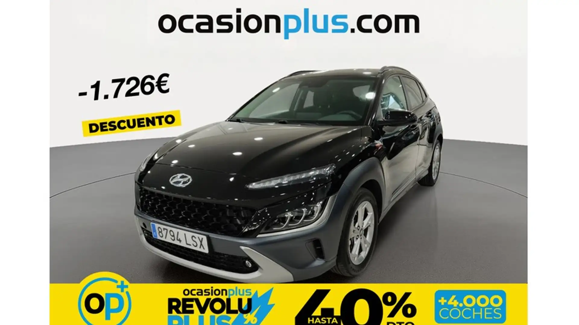 Hyundai KONA 1.0 TGDI Tecno 4x2 Schwarz - 1