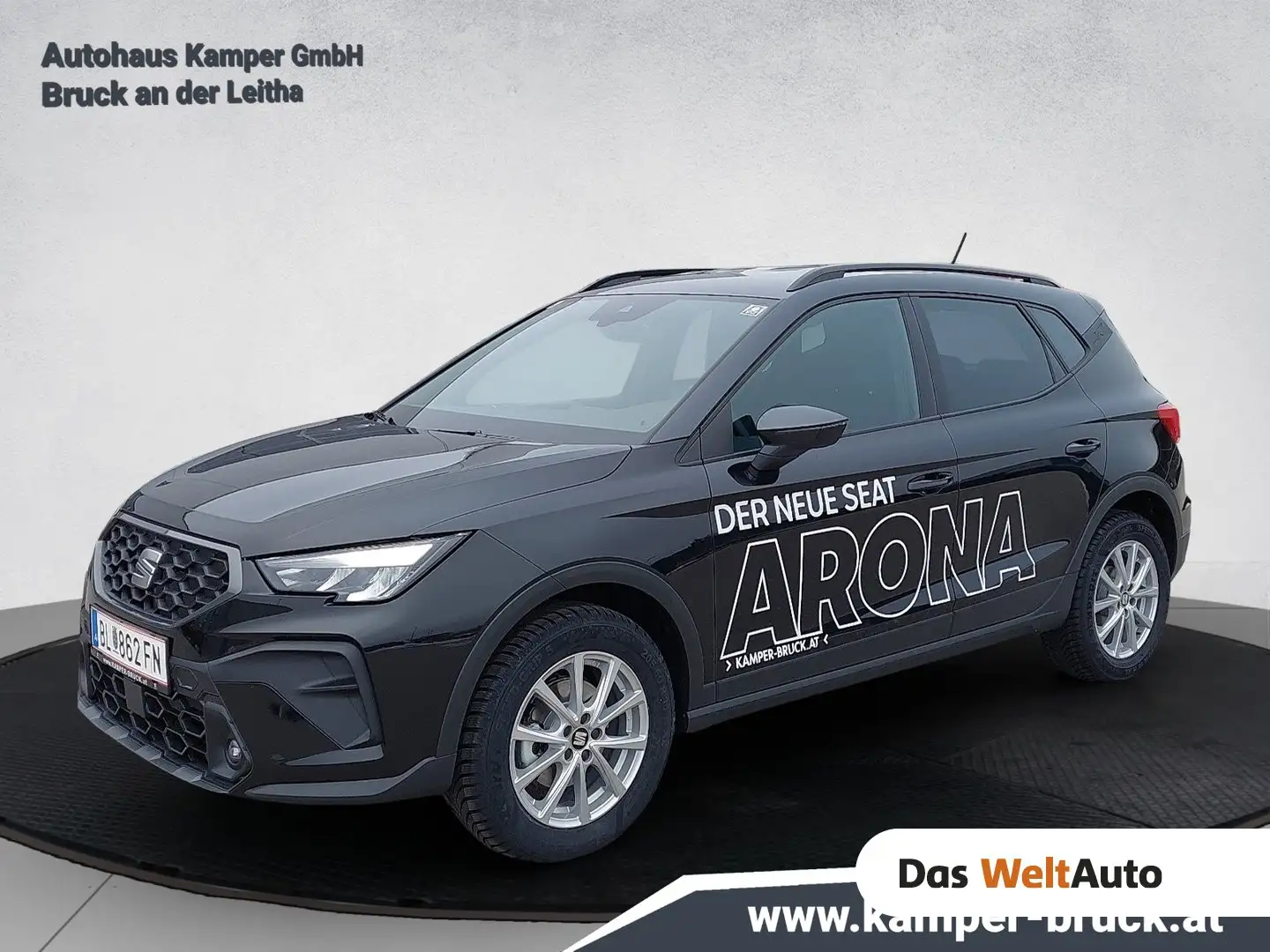 SEAT Arona Style Edition 1.0 TSI DSG Schwarz - 1