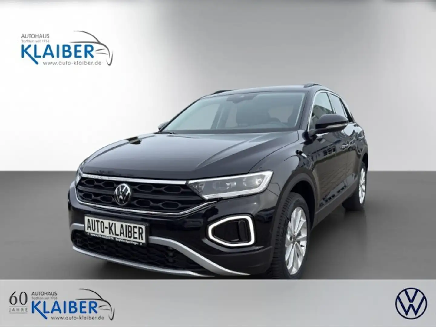 Volkswagen T-Roc Advanced 1.5 l TSI DSG AHK+ACC+LED+KAMERA+ Klima Schwarz - 1