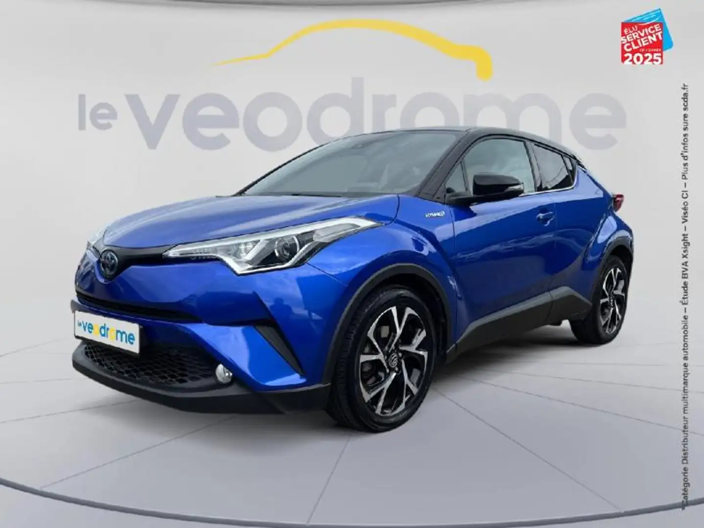 Toyota C-HR 122h Graphic 2WD E-CVT Bleu - 1