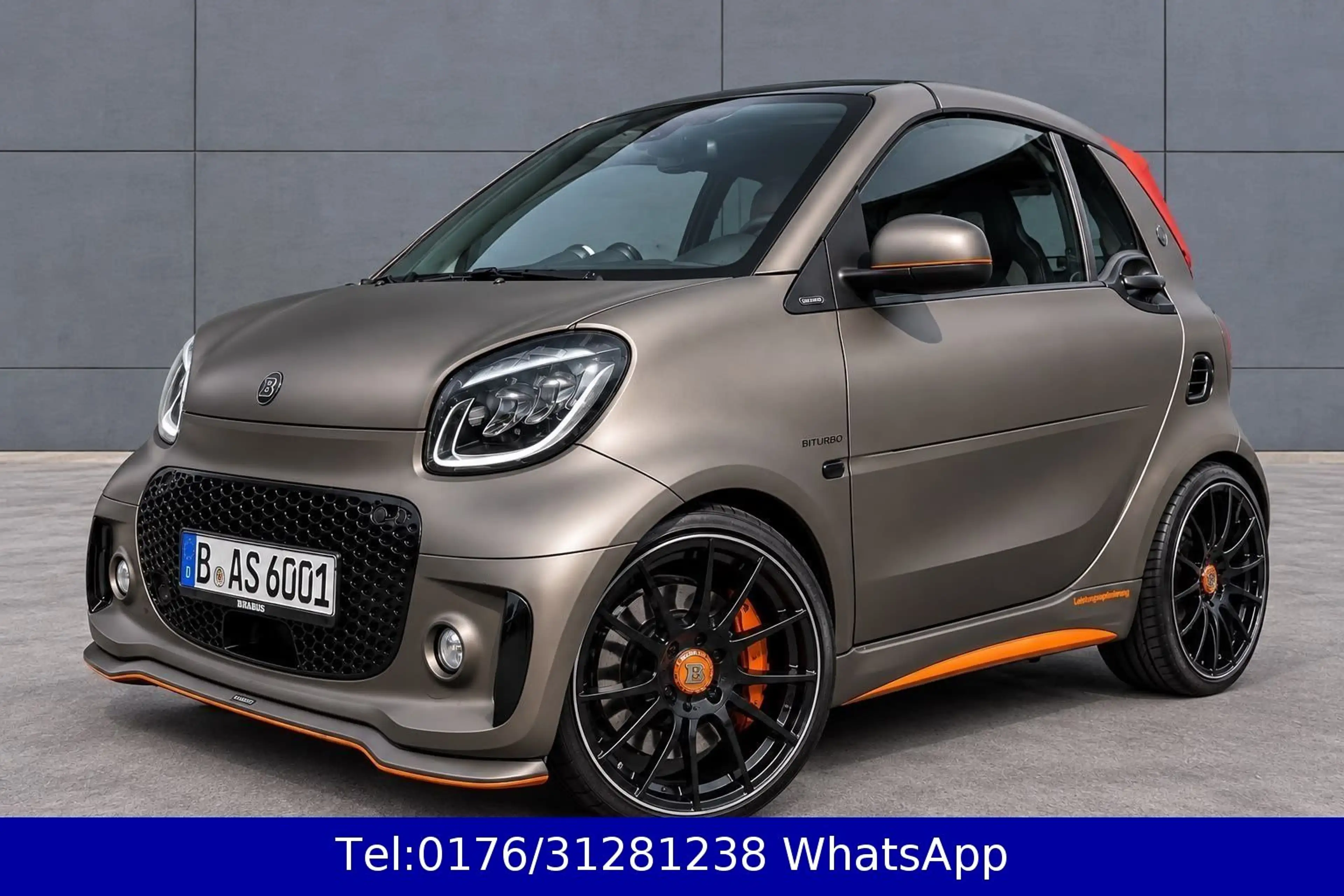 smart forTwo SMART EQ-Cabrio-BRABUS-Einzelstück-