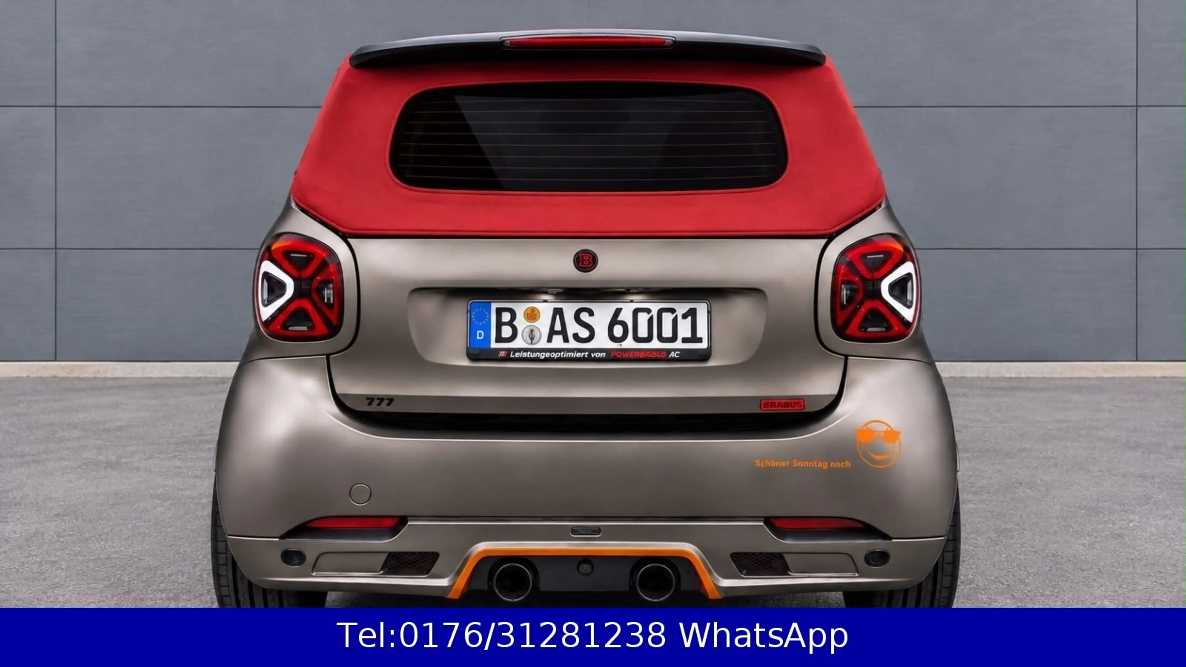 smart forTwo SMART EQ-Cabrio-BRABUS-Einzelstück- — photo 9