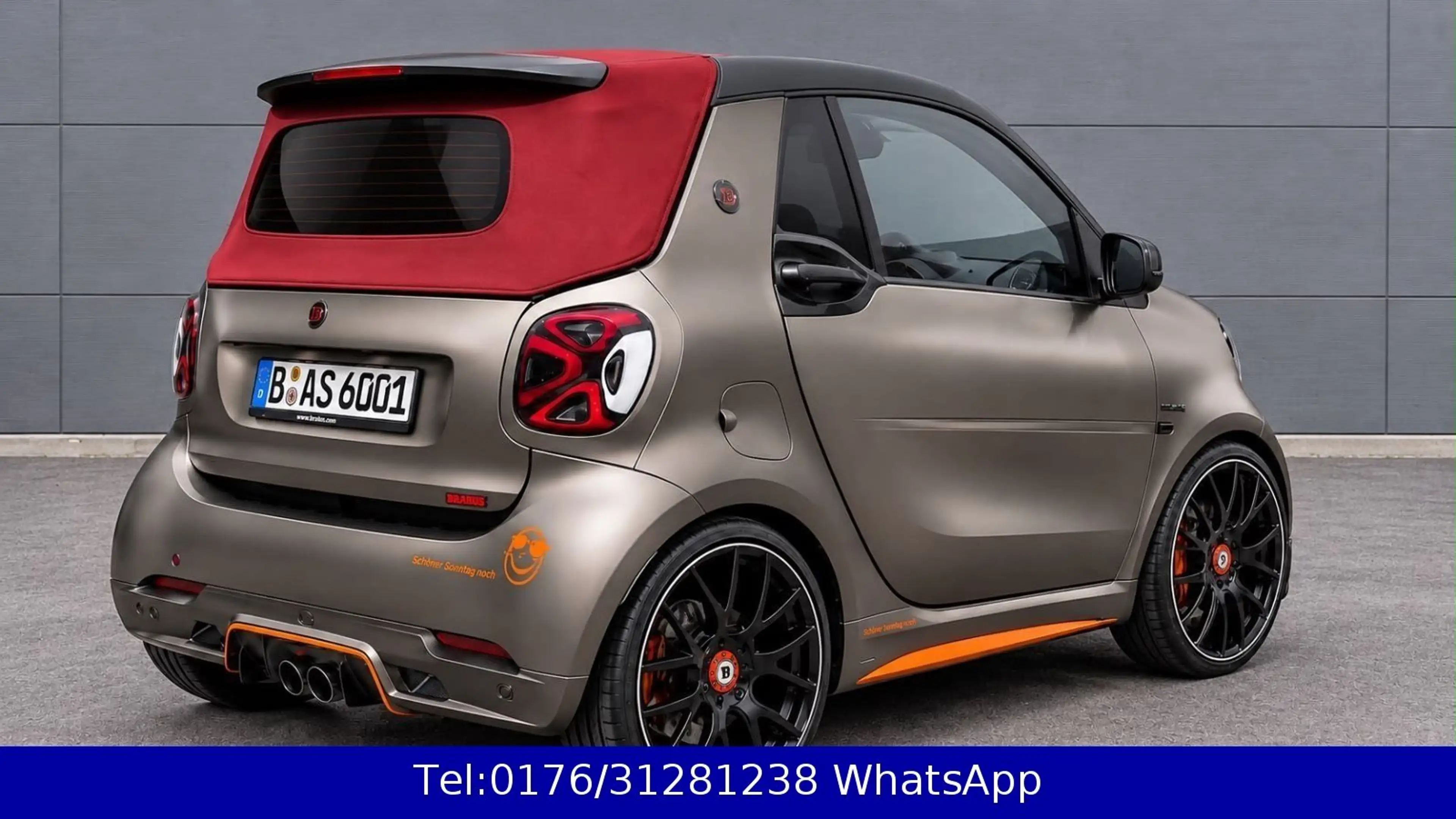 smart forTwo SMART EQ-Cabrio-BRABUS-Einzelstück- — photo 3