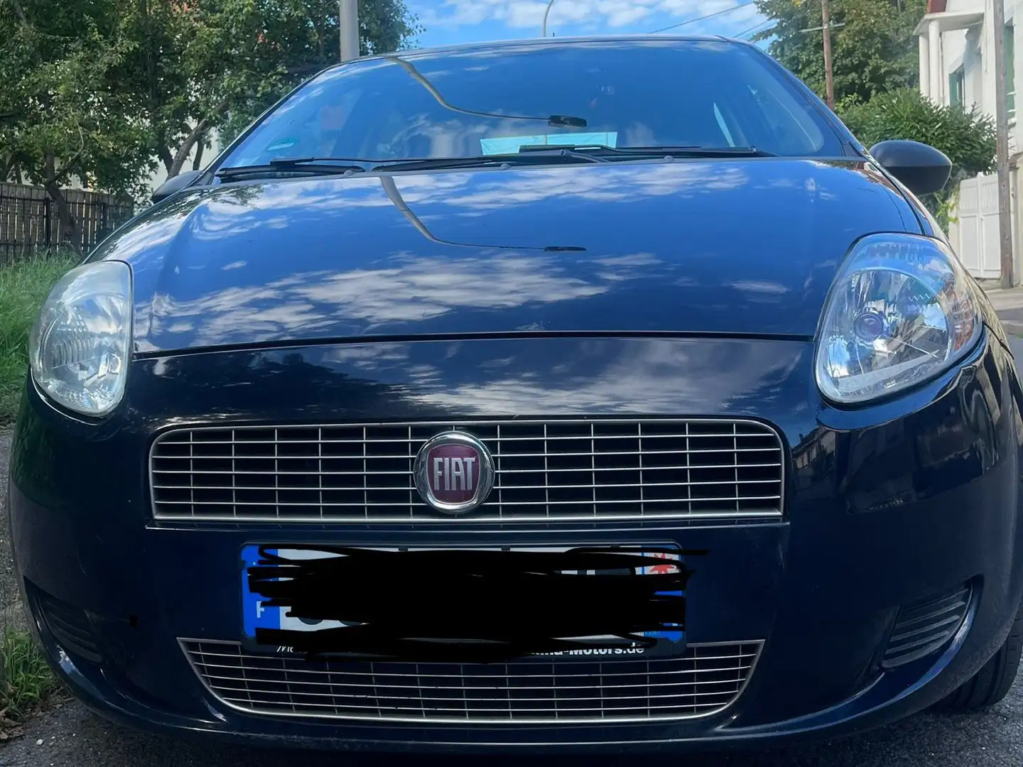Fiat Punto PUNTO 1.2 8V - 60 CULT II     2009 Essence E1095 Bleu - 1