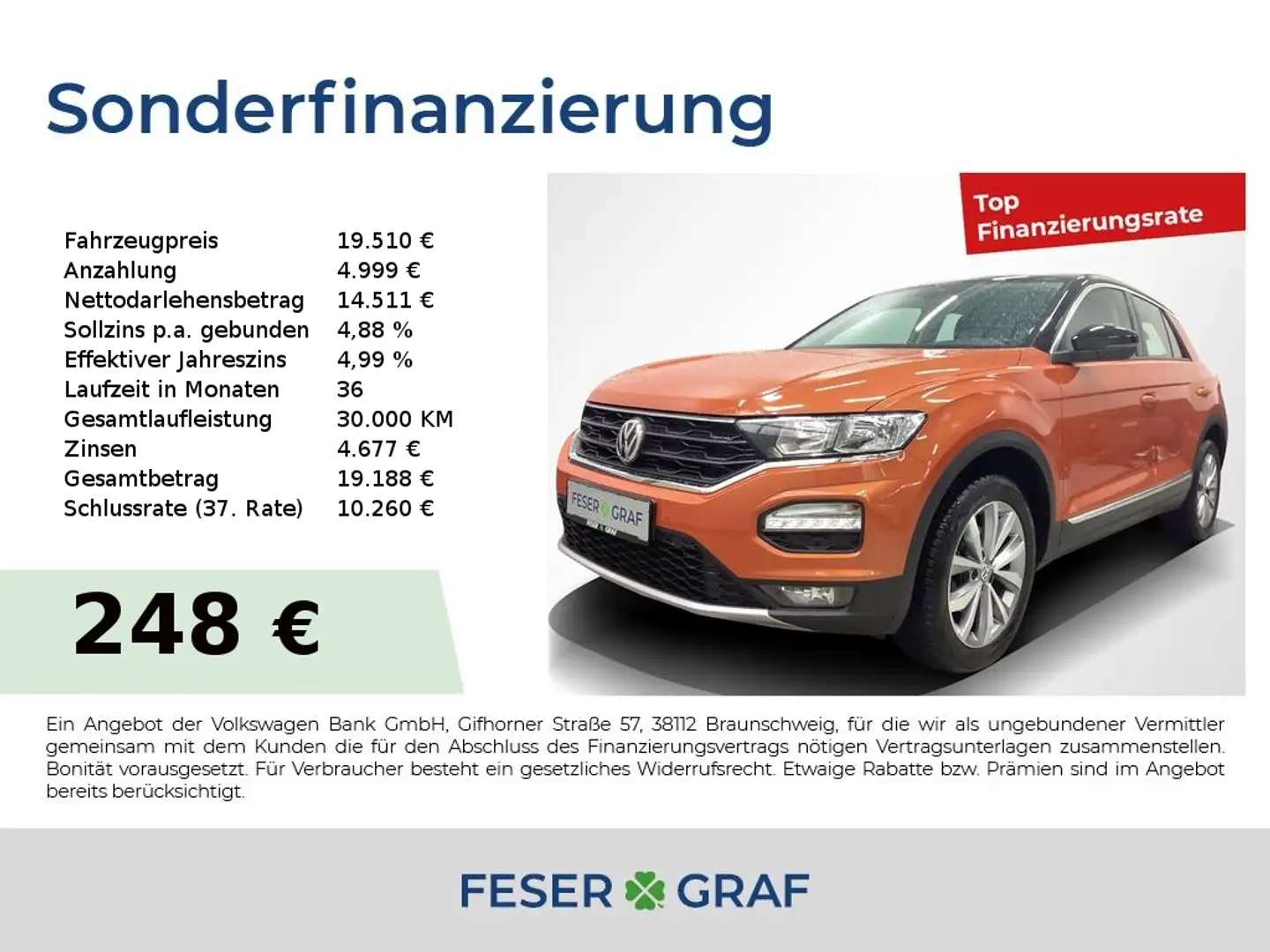 Volkswagen T-Roc Style 1.5TSI 110 kW DSG AHK Navi GJR ACC Schwarz - 1