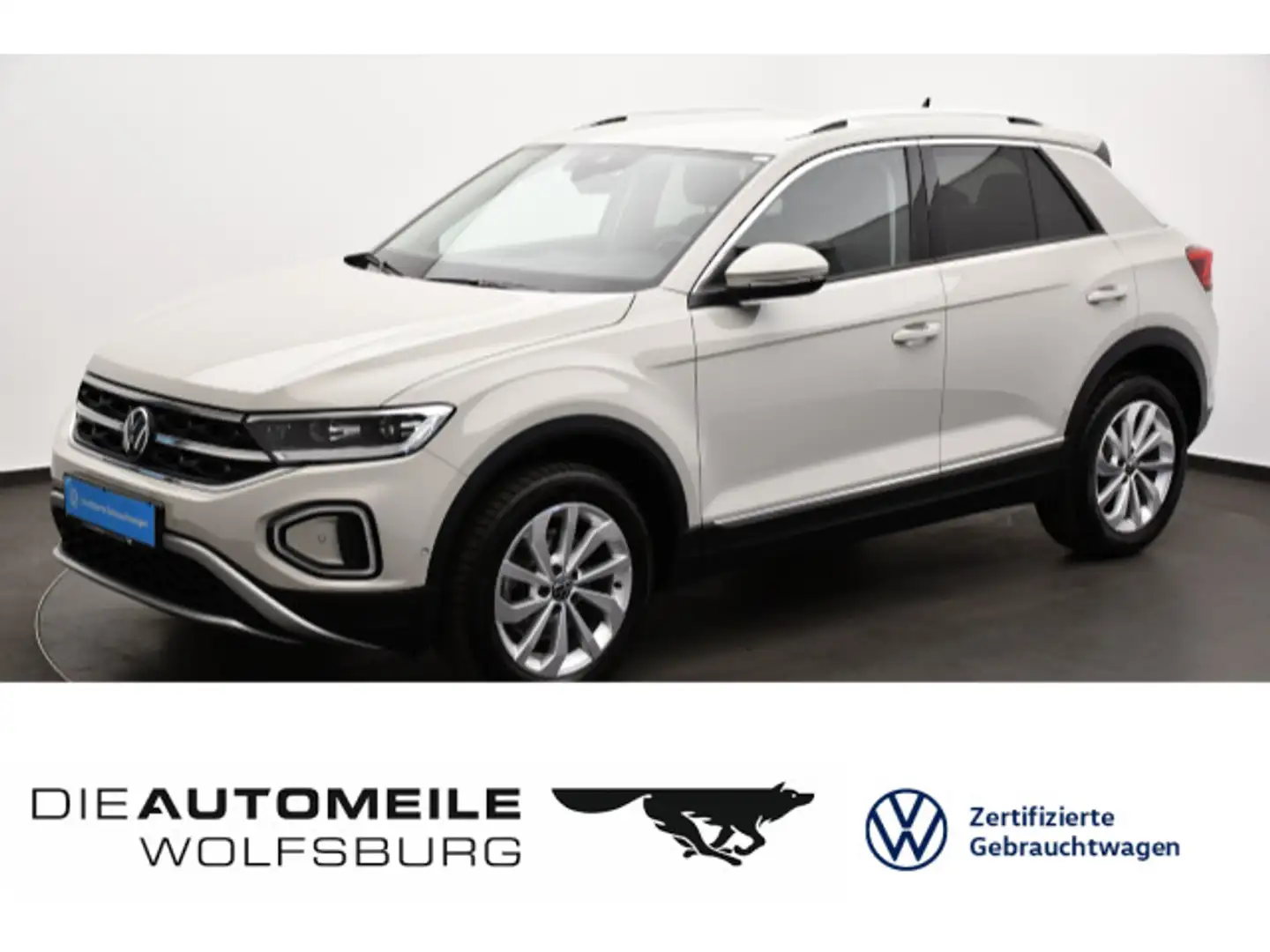 Volkswagen T-Roc 2.0 TDI DSG Style AHK/LED+/ACC/Kamera Grau - 1