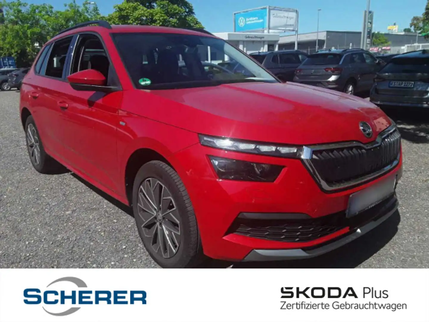 Skoda Kamiq 1.0 TSI Tour FAHRSCHULE Rot - 1