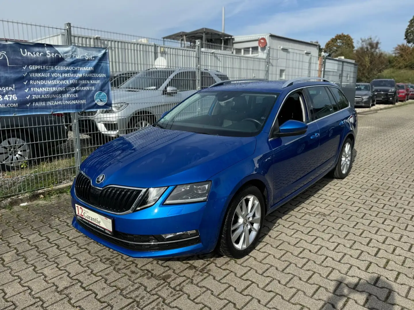 Skoda Octavia Combi Premium Edition 2.0TDI DSG |1.HAND Blau - 1