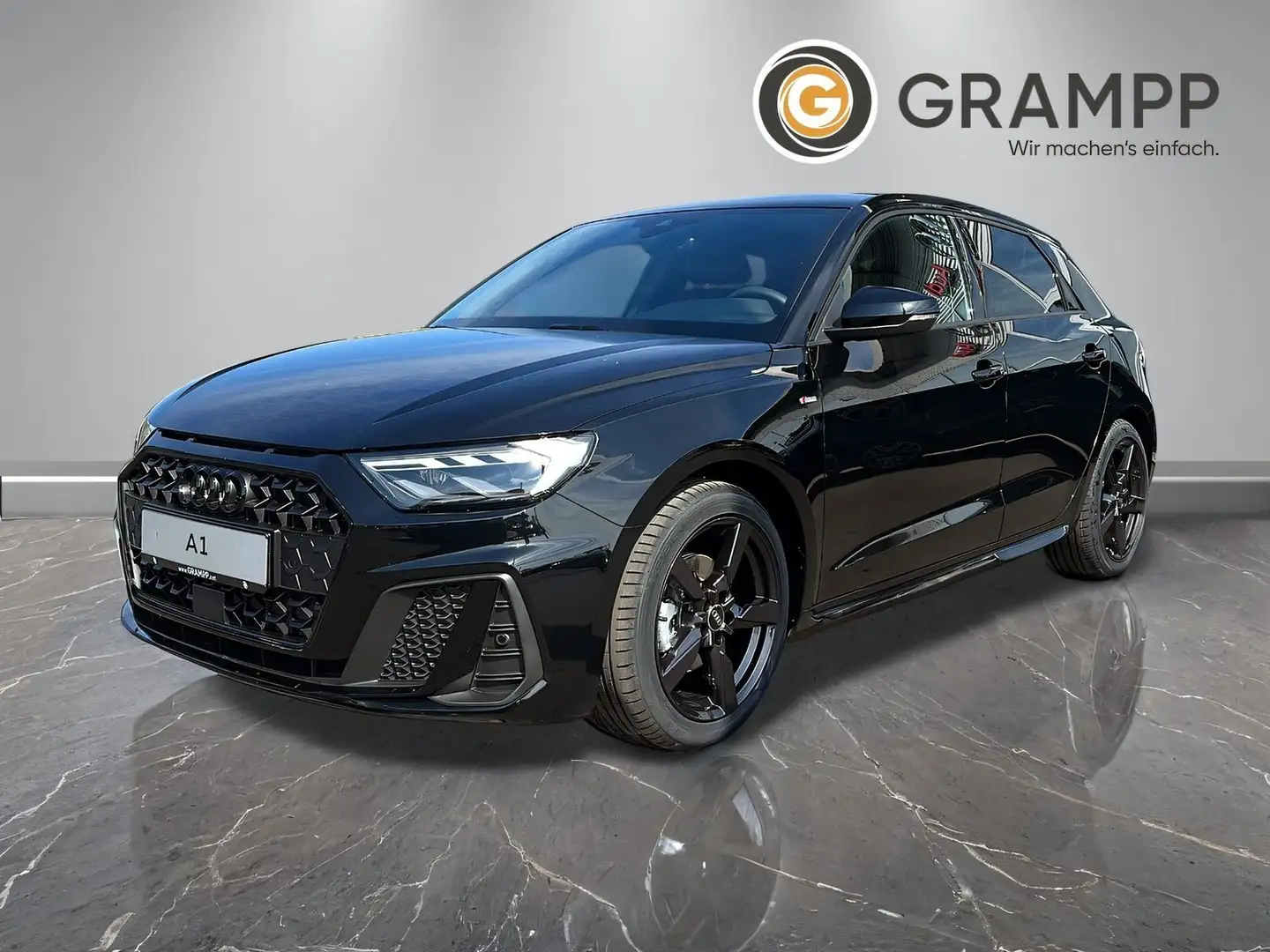 Audi A1 S line LED+KAMERA+ISOFIX+BT+SHZ+ Schwarz - 2