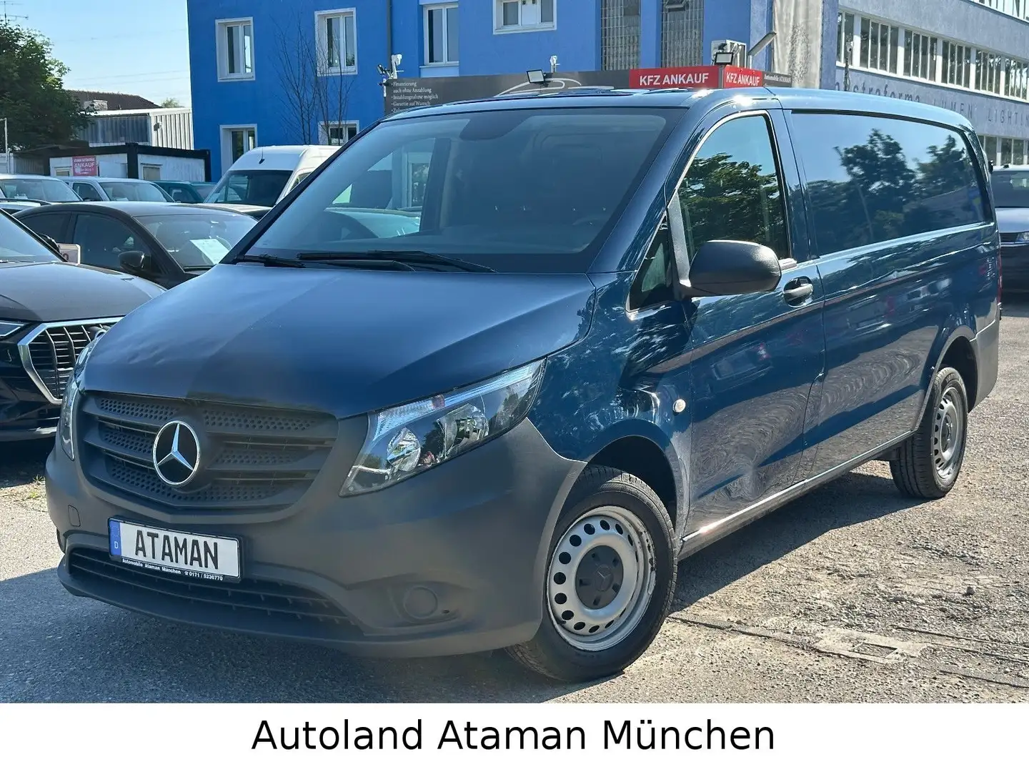 Mercedes-Benz Vito Kasten langer Radstand /Navi / Klima /Tempo Blauw - 1
