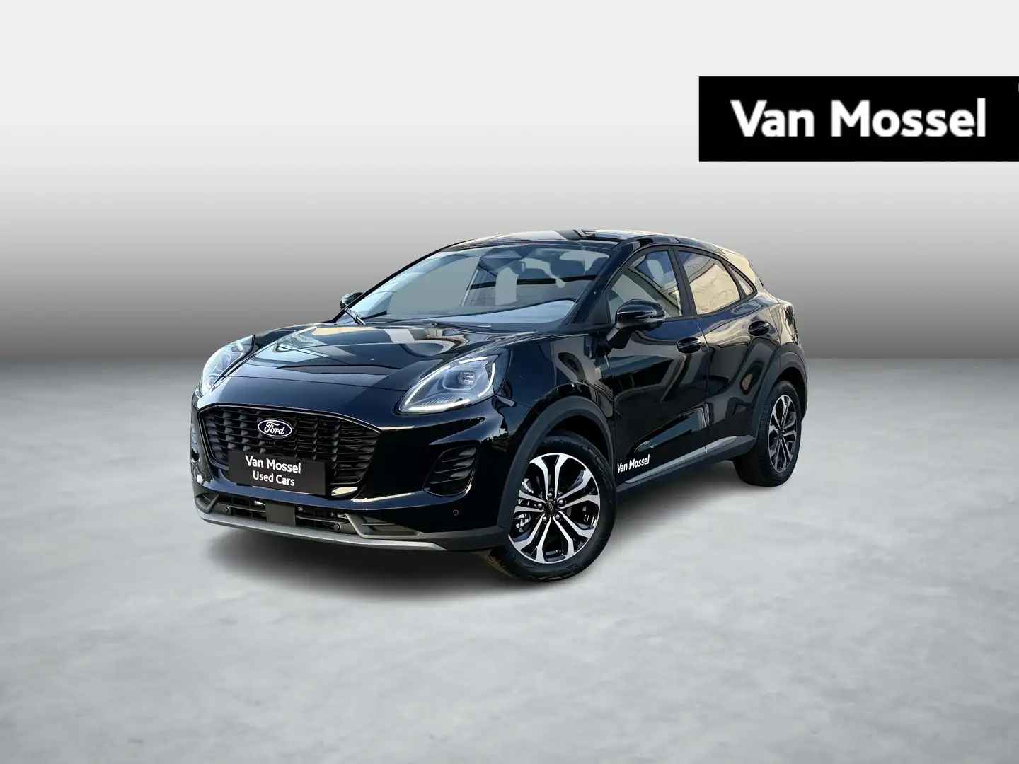 Ford Puma 1.0i Ecoboost mHEV Titanium-Winter-Driver-Com Pack Zwart - 1