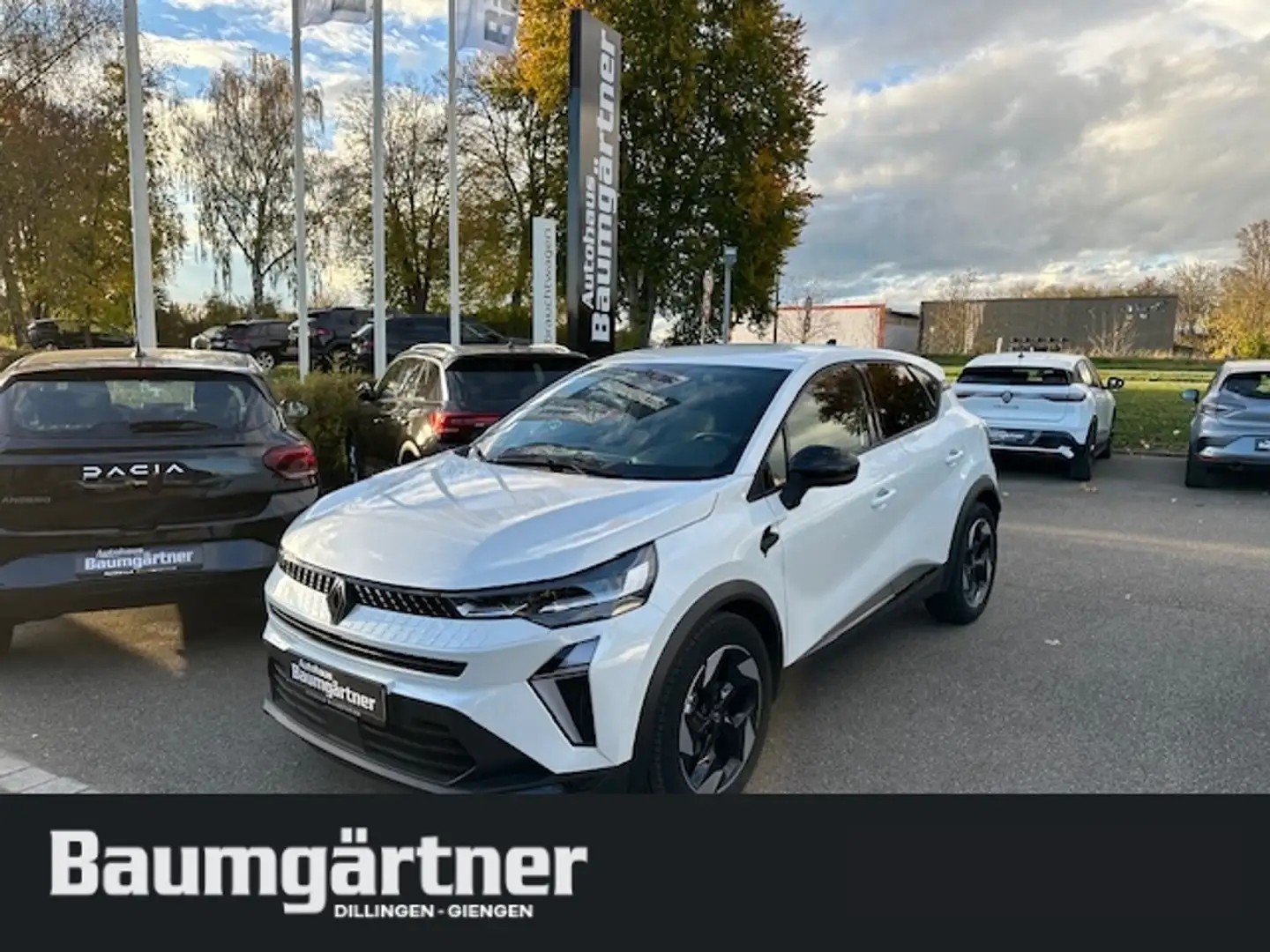 Renault Captur Techno TCe 160 EDC Mild-Hybrid Kamera/ACC Weiß - 1