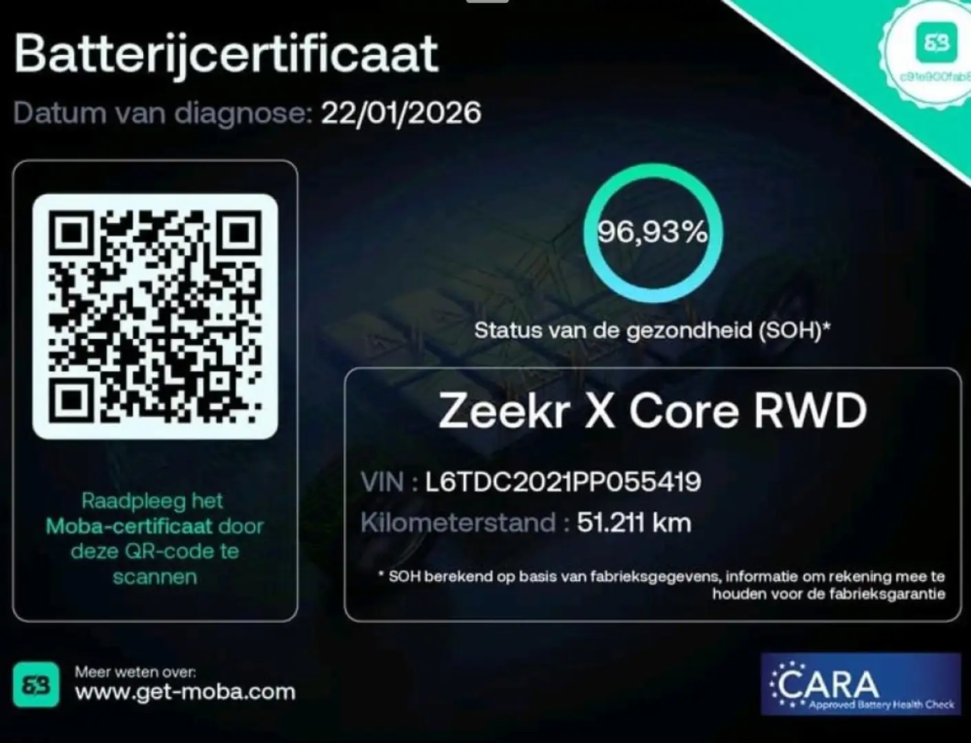 Zeekr 001 AWD Privilege 100 kWh 97% SOH Luchtvering Weiß - 2