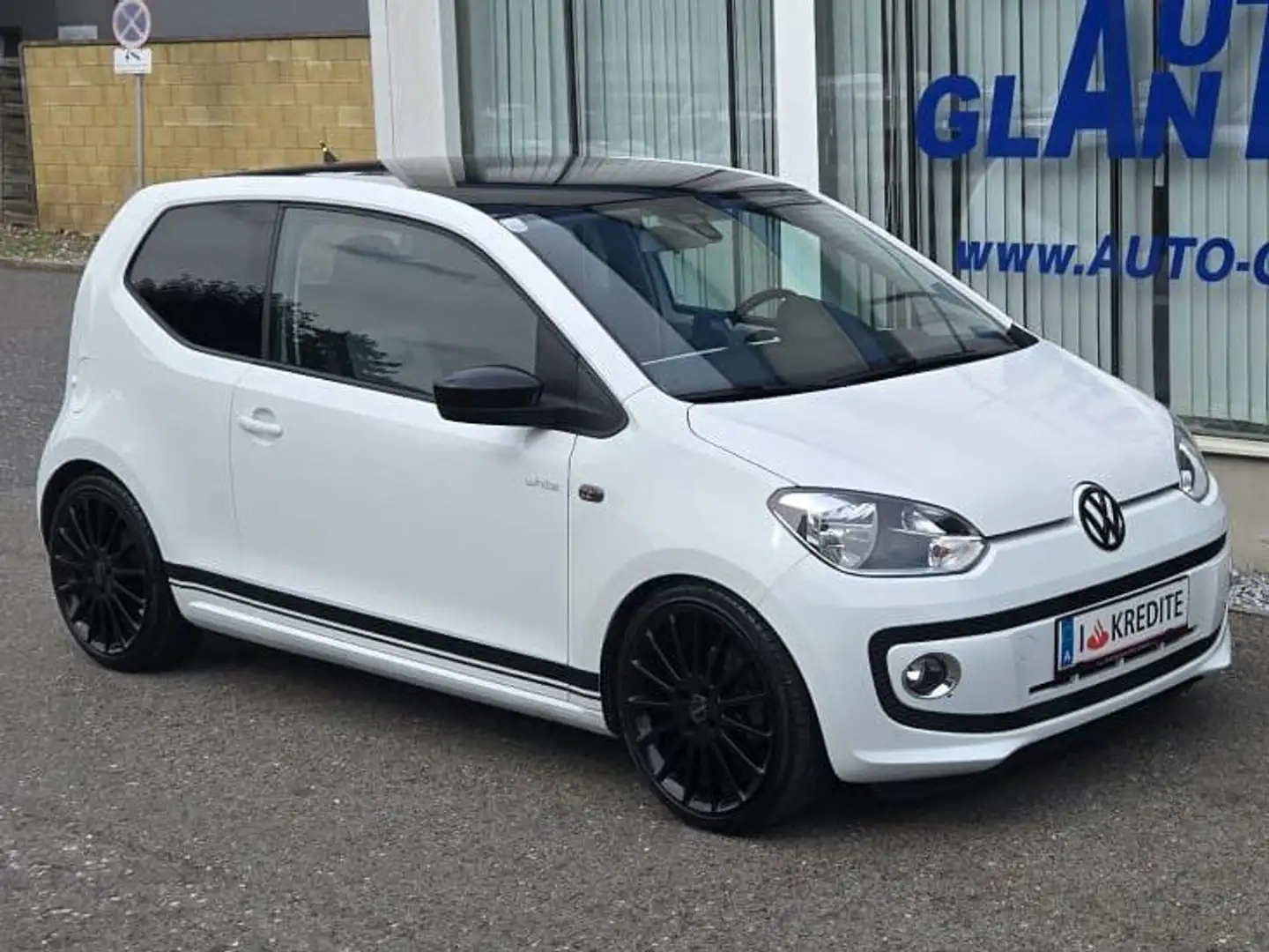 Volkswagen up! Up 1,0 white up!  *Einzelstück mit Mega Optik * Blanco - 1