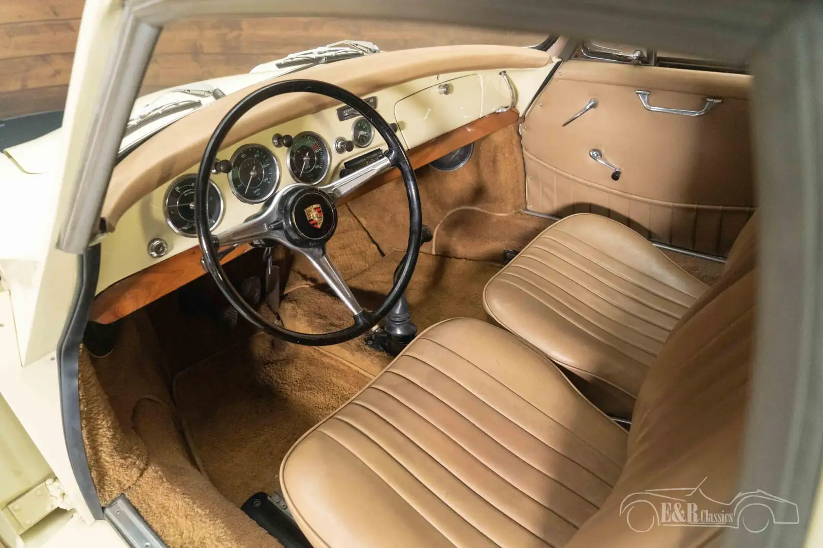 Porsche 356 B Karmann Coupe | 1 van 600 gebouwd | 1961 Beige - 2