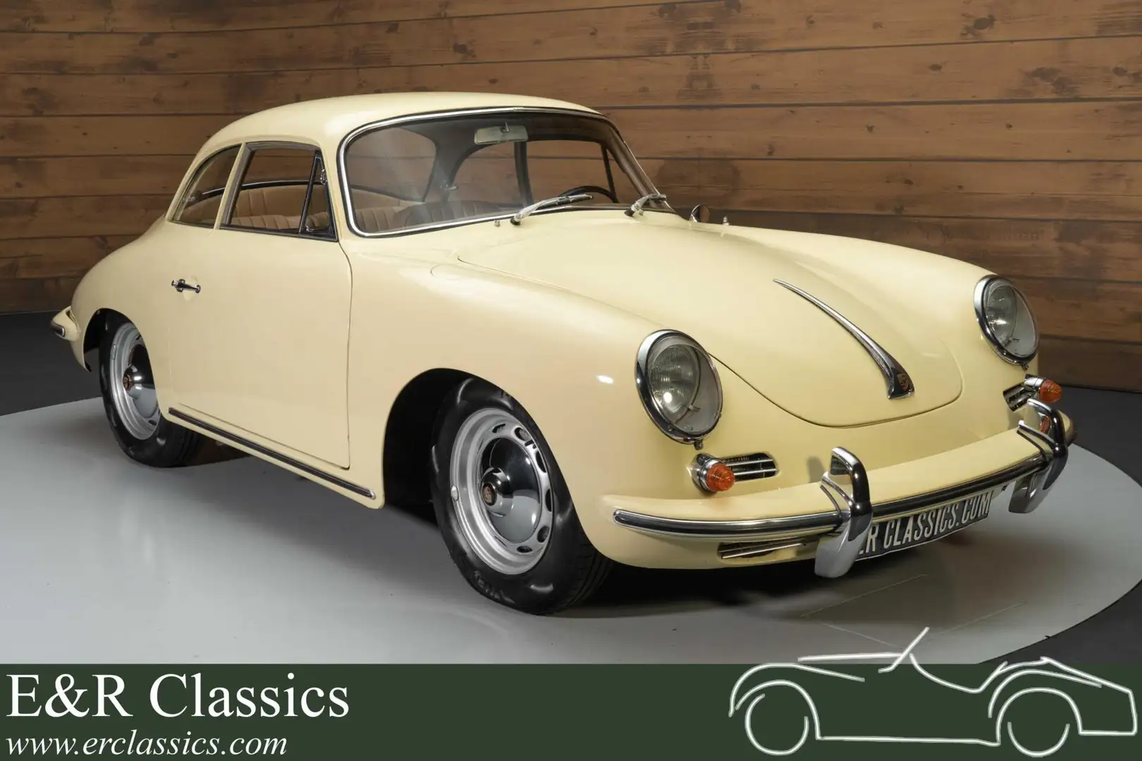 Porsche 356 B Karmann Coupe | 1 van 600 gebouwd | 1961 Beige - 1
