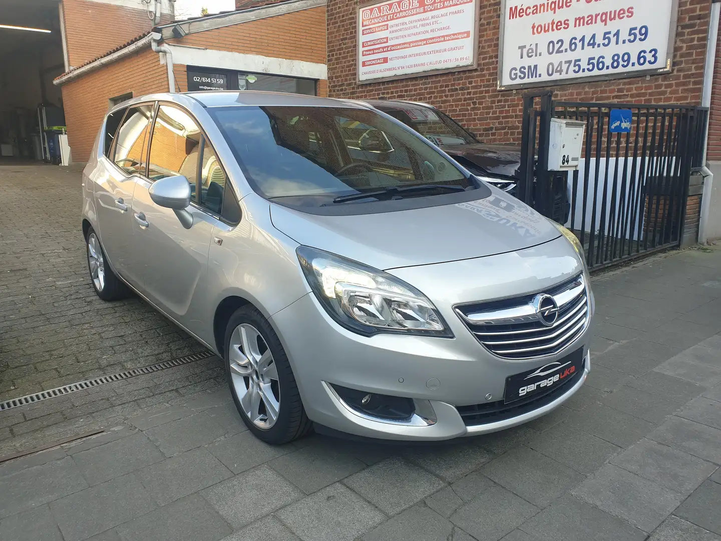 Opel Meriva 1.4 Turbo Enjoy Prête à IMMATRICULÉ!!! Gris - 2