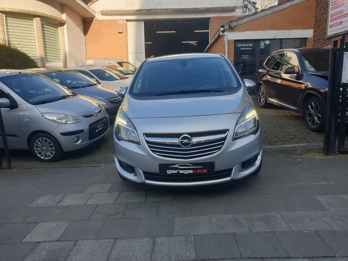 Opel Meriva 1.4 Turbo Enjoy Prête à IMMATRICULÉ!!! Gris - 1