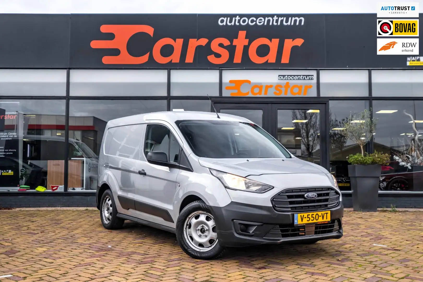 Ford Transit Connect 1.5 EcoBlue L1 Ambiente|Airco|Navi|Bleuth| srebrna - 1