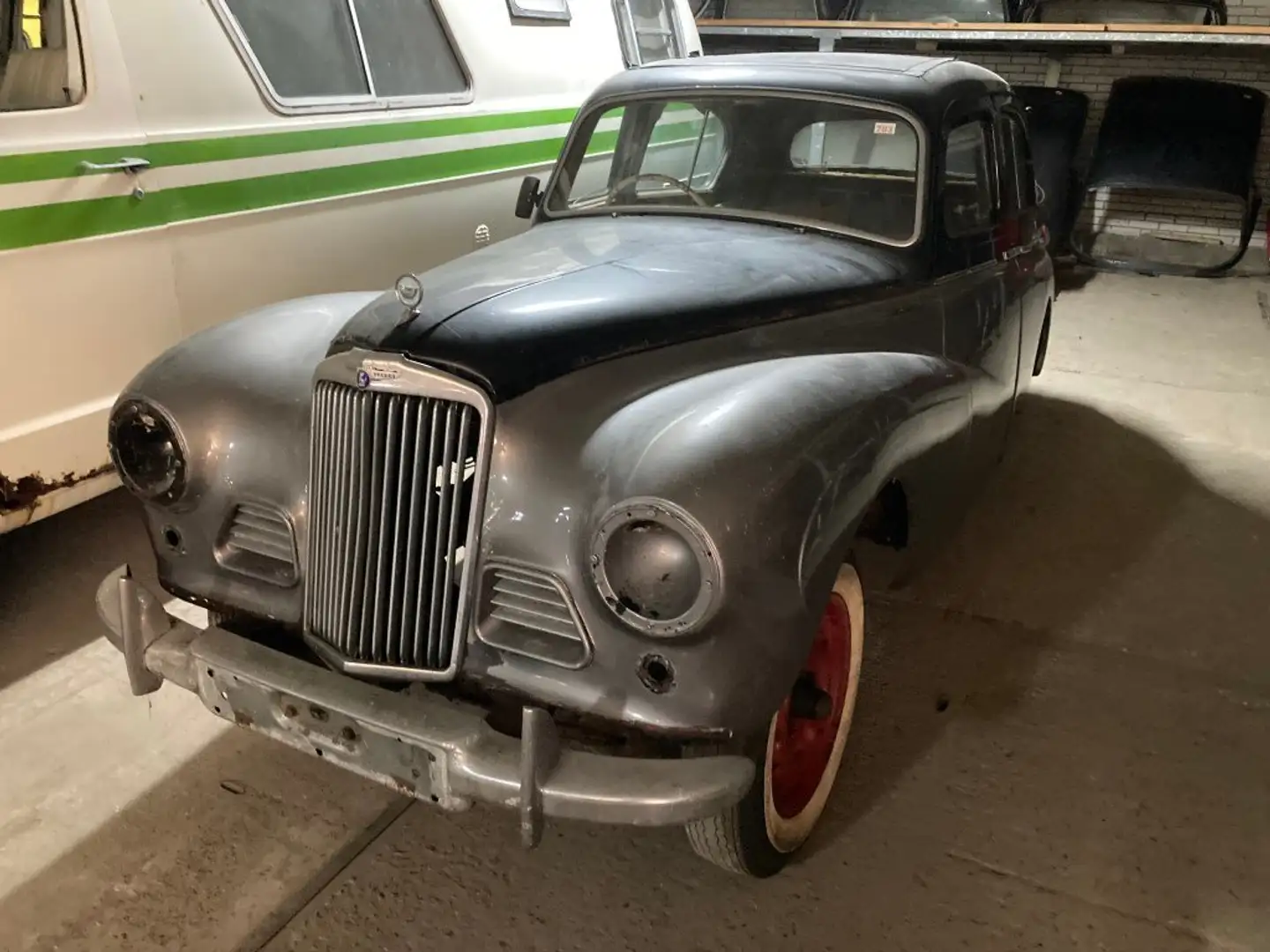 Oldtimer Sunbeam Talbot 90 sedan Grijs - 1