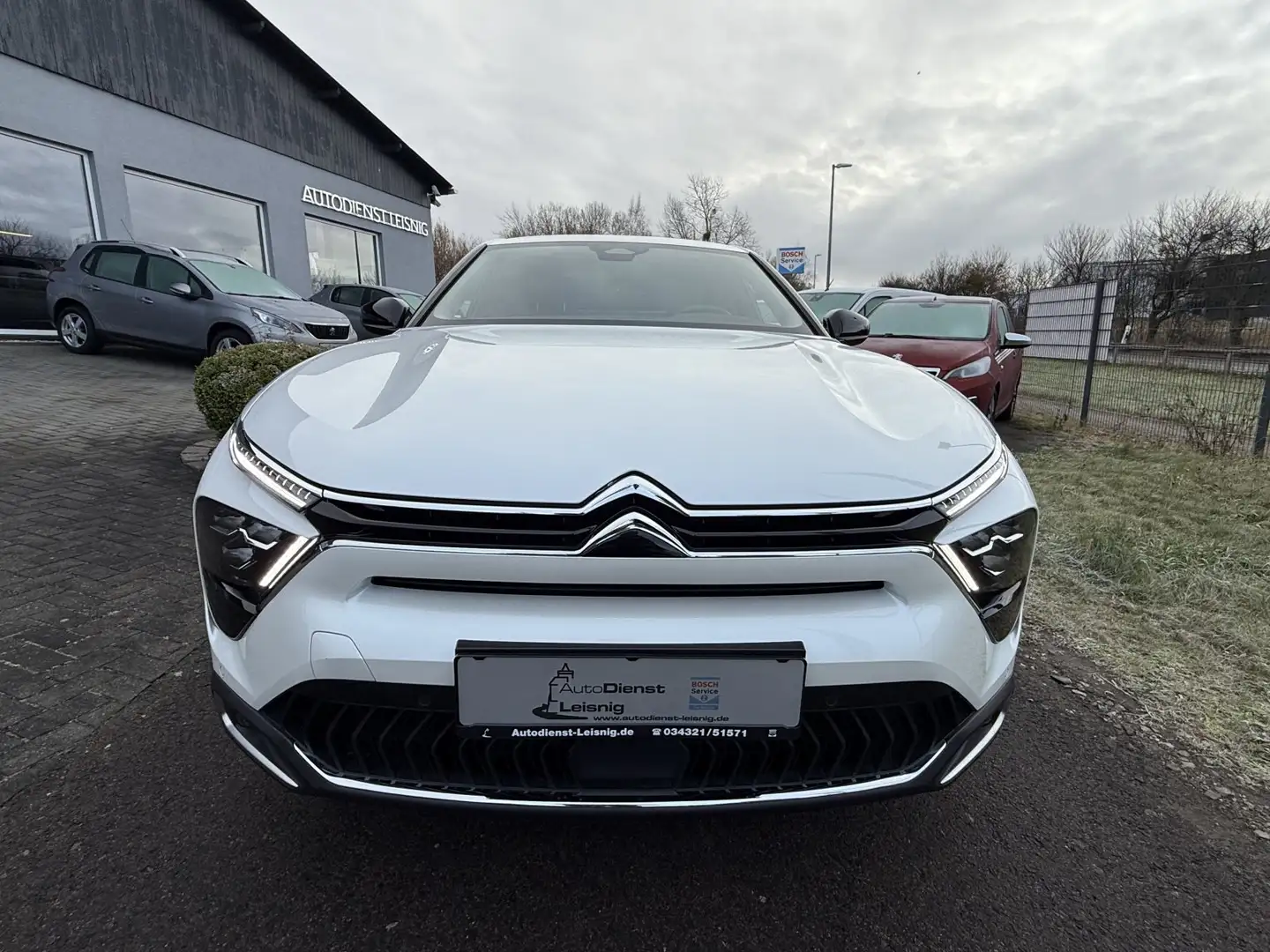Citroen C5 X C5 X  PureTech 130 EAT8 Plus LED LEDER NAVI Blanc - 1