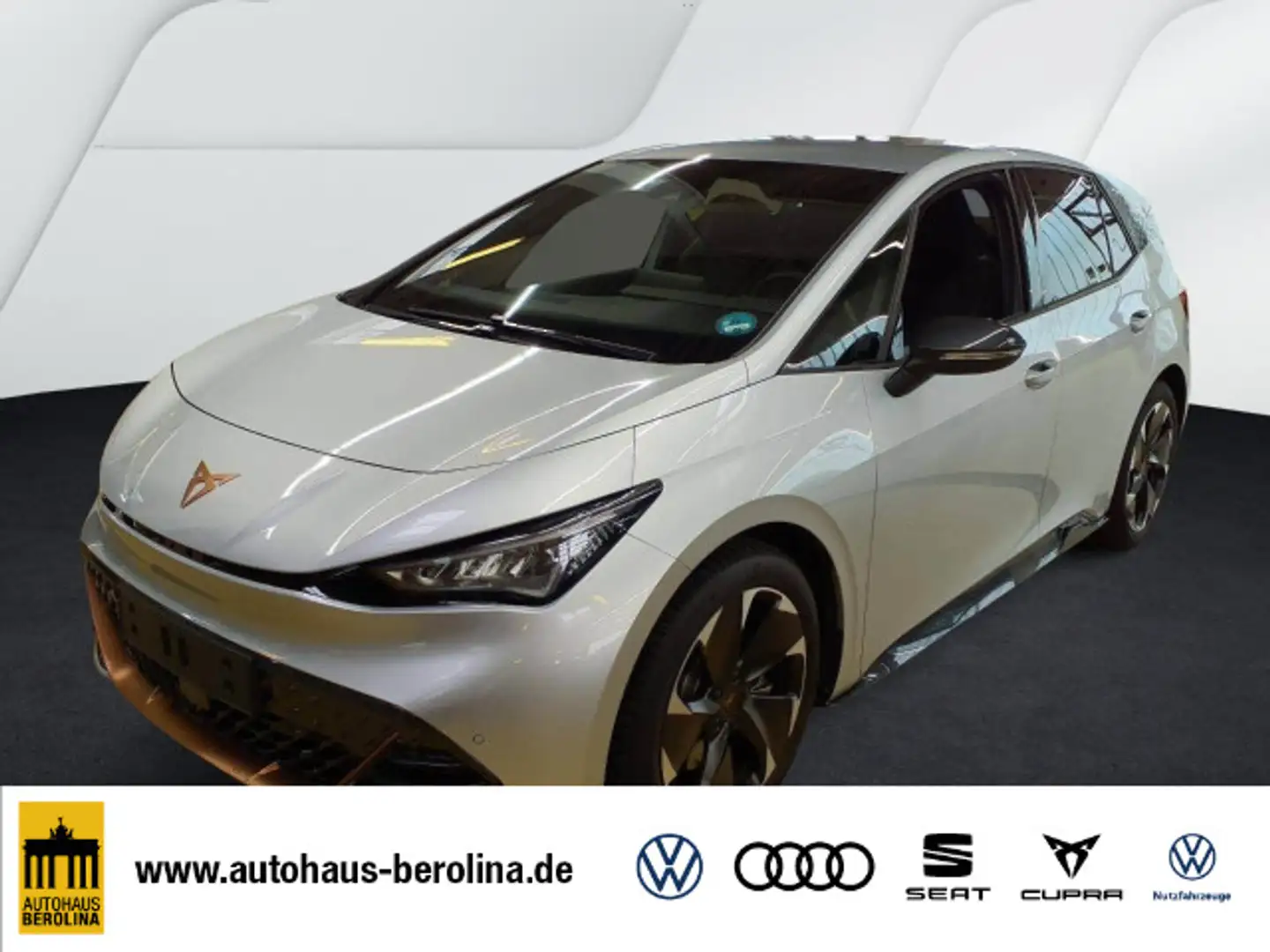 CUPRA Born eBoost 60 kWh *ACC*WärmeP*19"*R-CAM*SHZ* Argent - 1