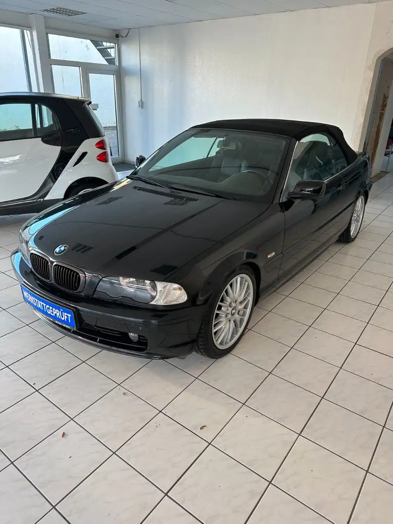 BMW 320 Ci*Cabrio*Motor/Neu*Tüv/Neu*Insp./Neu* Schwarz - 1