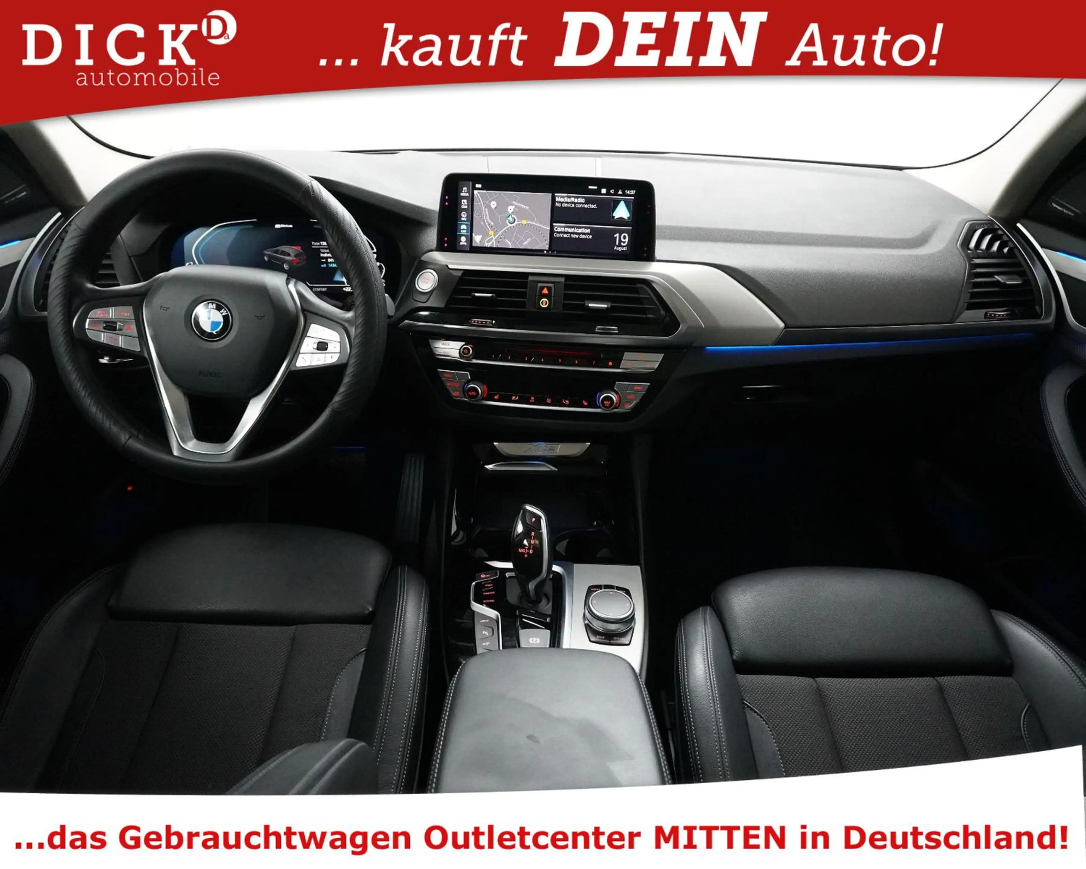 BMW X3 xD 30e xLine Sport PANO+360+HEAD+VIRTU+H&K+MF — photo 11