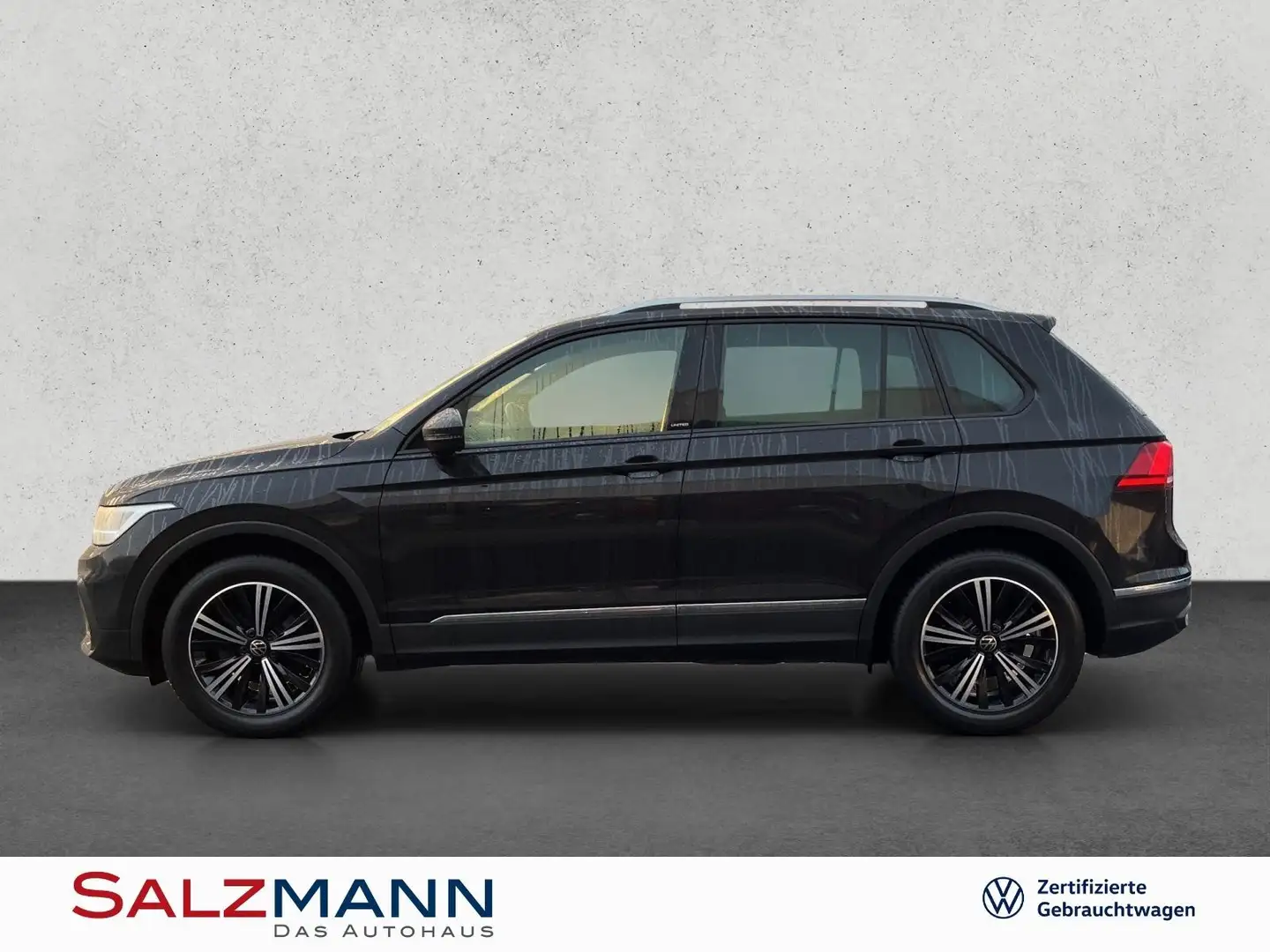 Volkswagen Tiguan 1.5 TSI DSG United, Navi, LED, 18 Zoll KL Zwart - 2