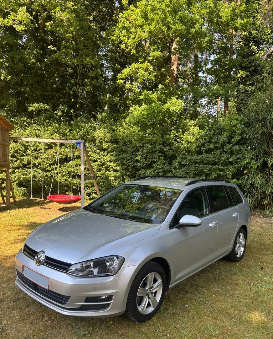 Volkswagen Golf Variant 1.6 TDI BlueMotion Highline / Gekeurd  / Carplay Zilver - 2